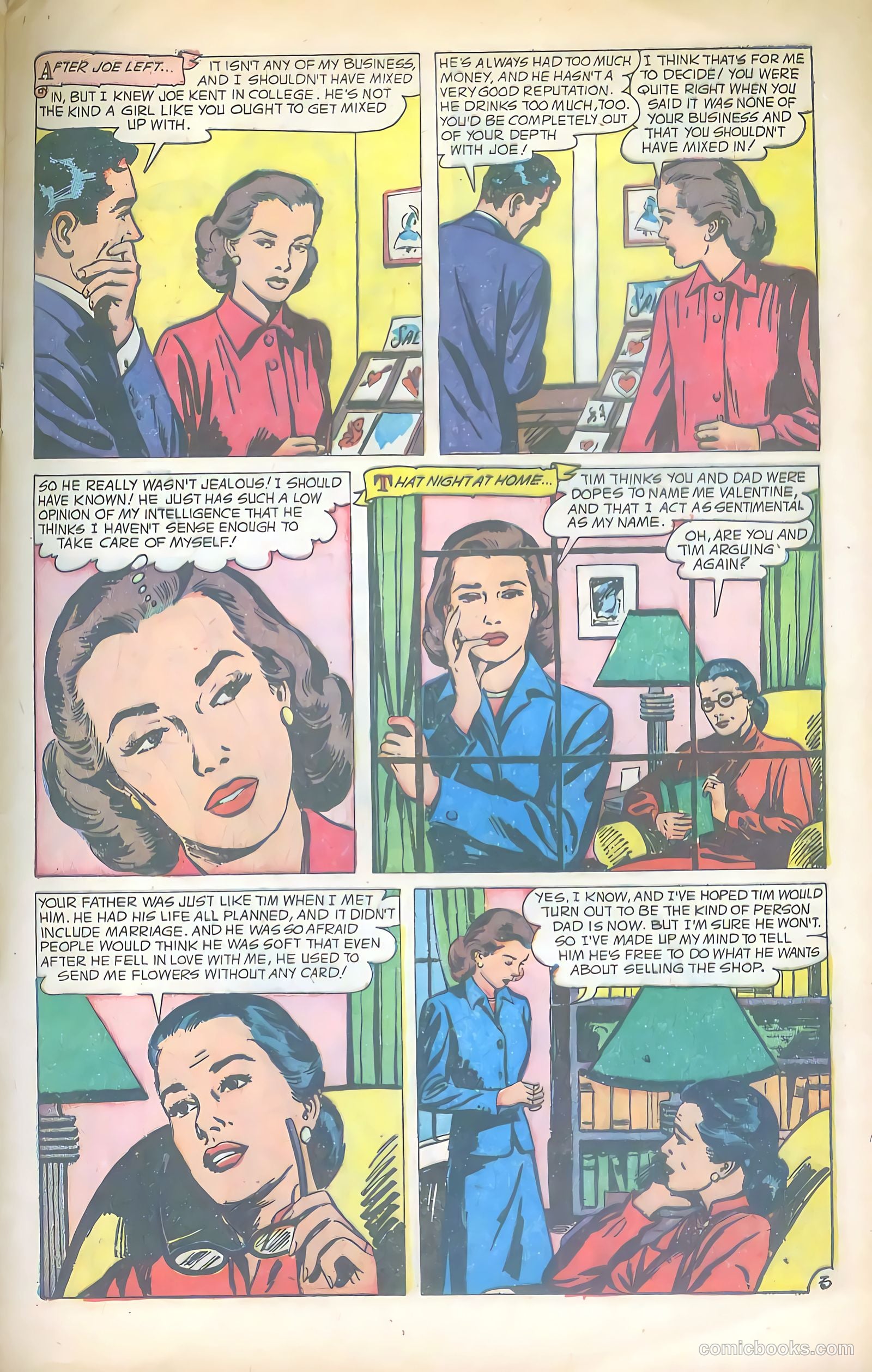 Glamorous Romances #72 (1953) — page 29 of 36