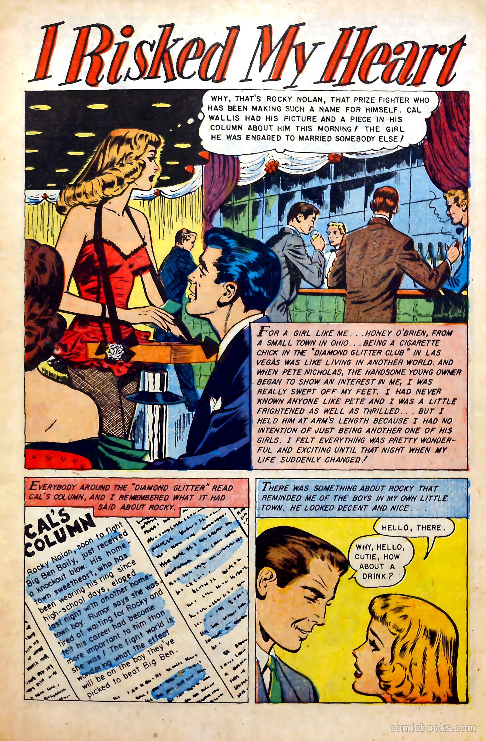 Glamorous Romances #73 (1954) — page 3 of 36