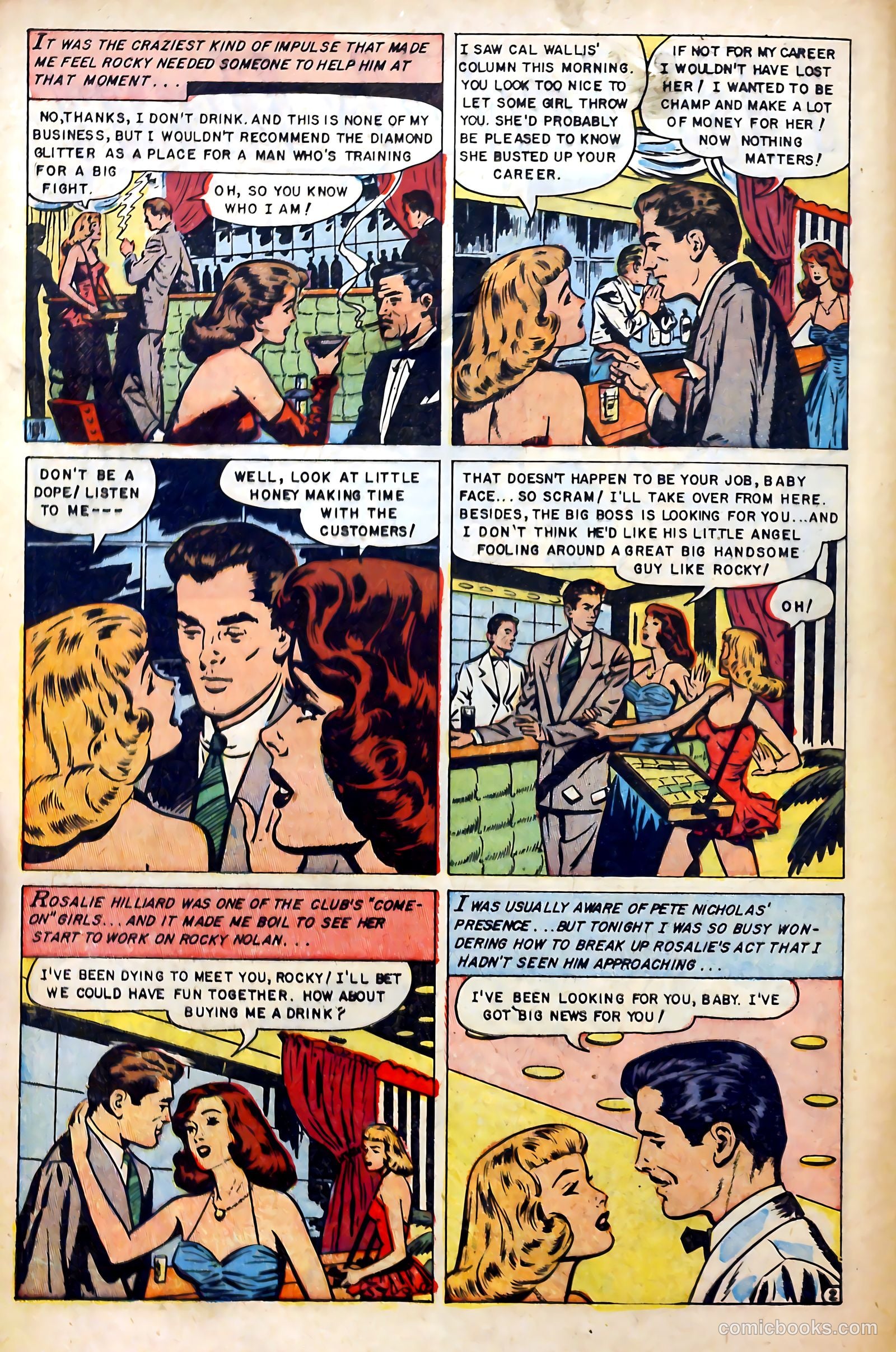 Glamorous Romances #73 (1954) — page 4 of 36