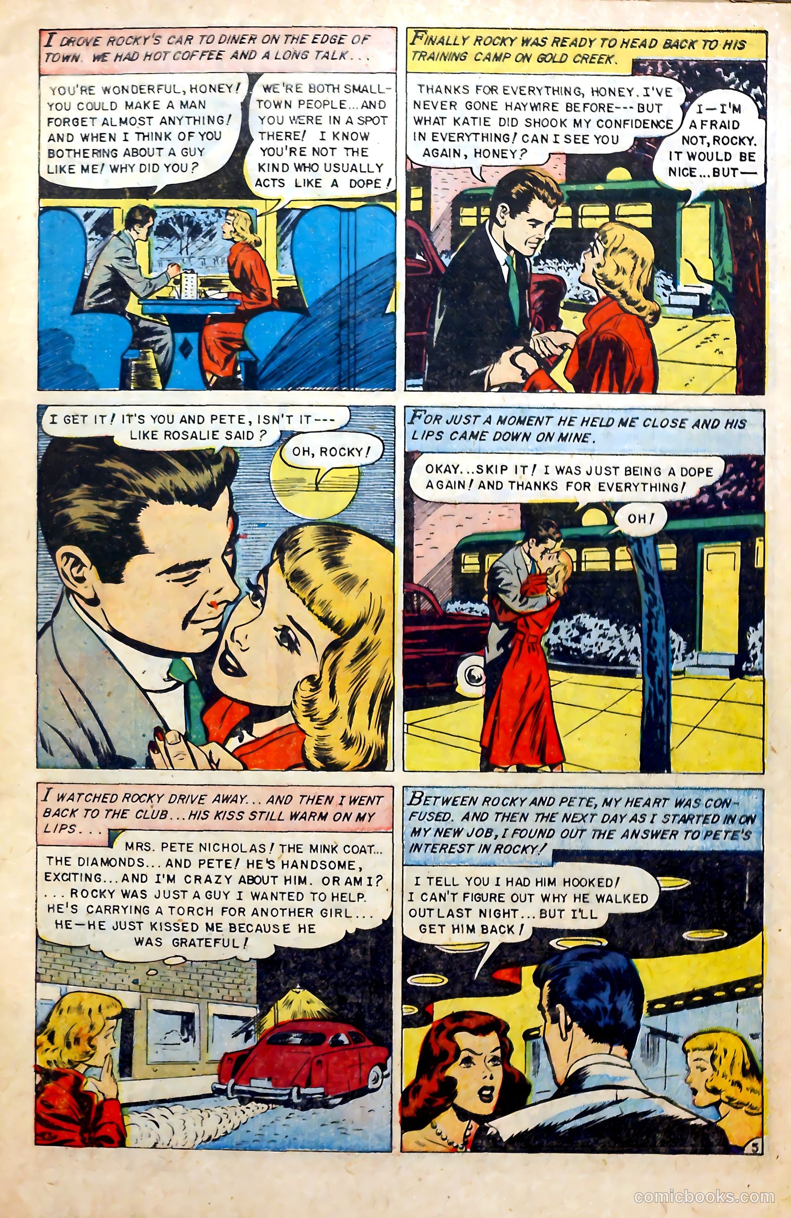 Glamorous Romances #73 (1954) — page 7 of 36