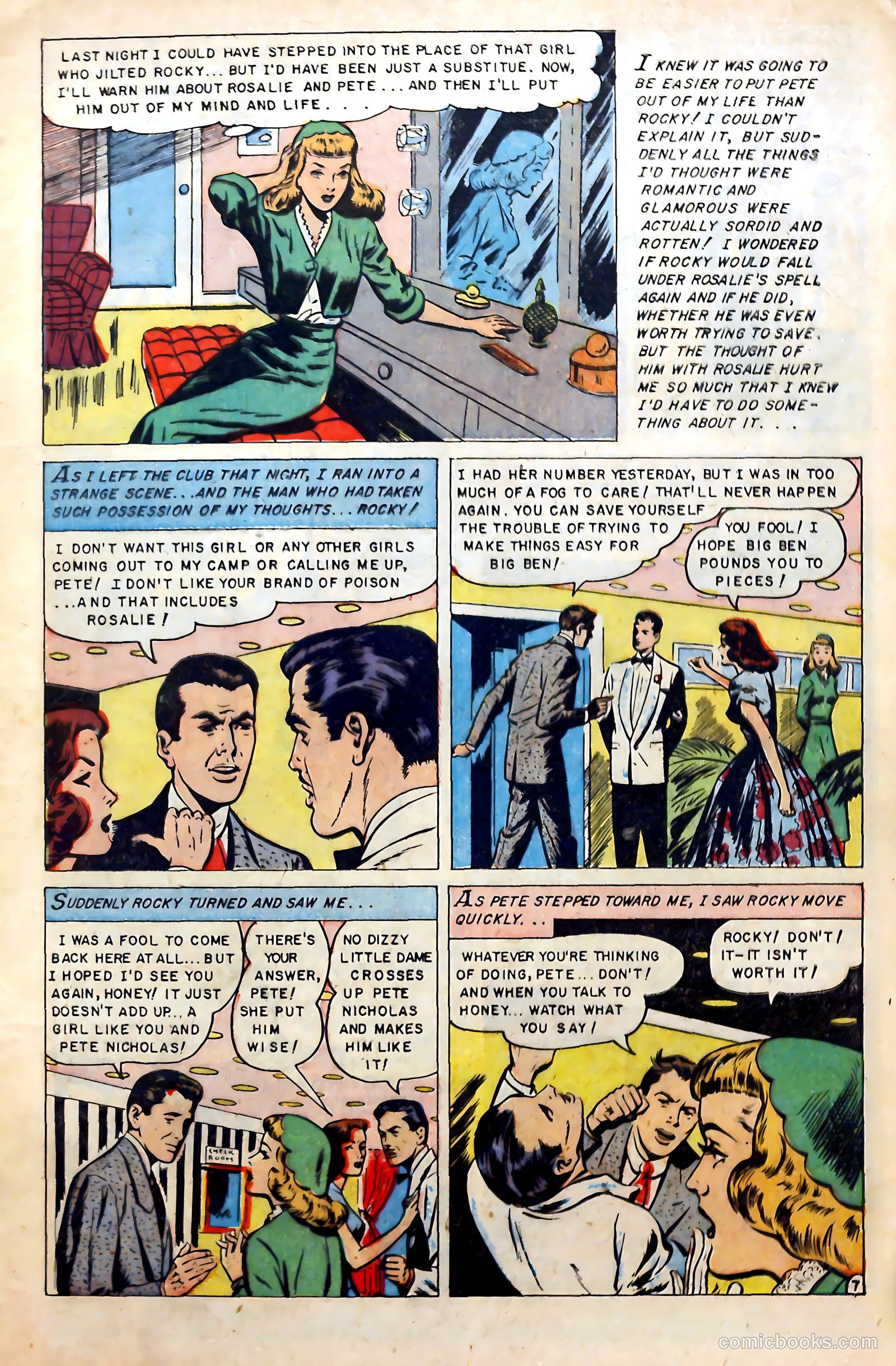 Glamorous Romances #73 (1954) — page 9 of 36