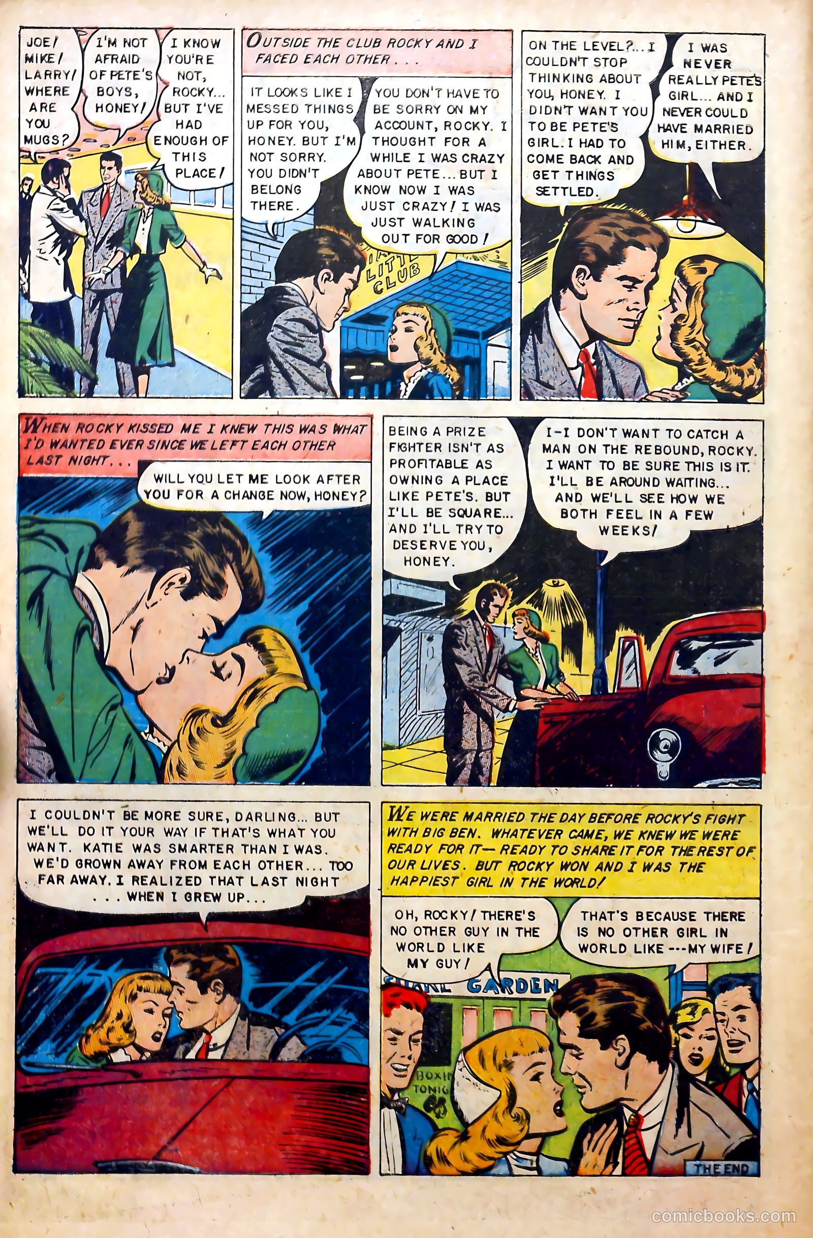 Glamorous Romances #73 (1954) — page 10 of 36