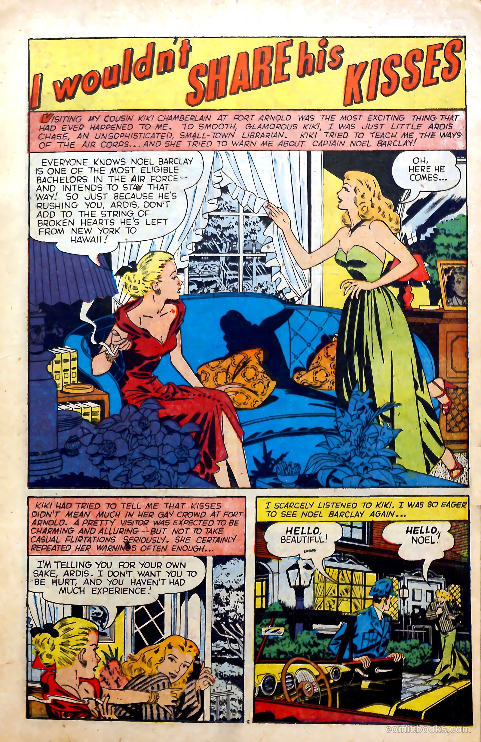 Glamorous Romances #73 (1954) — page 11 of 36