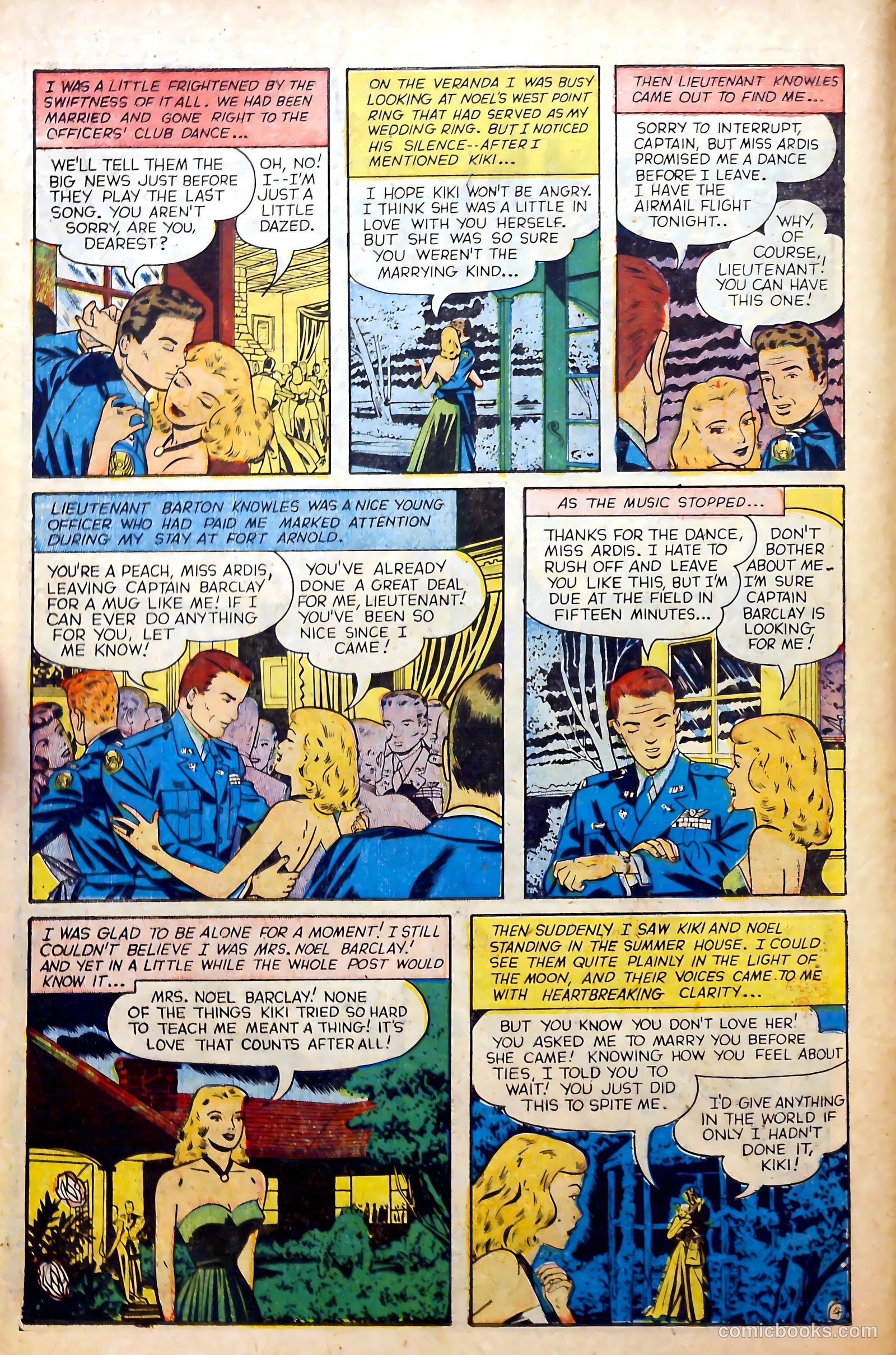 Glamorous Romances #73 (1954) — page 14 of 36