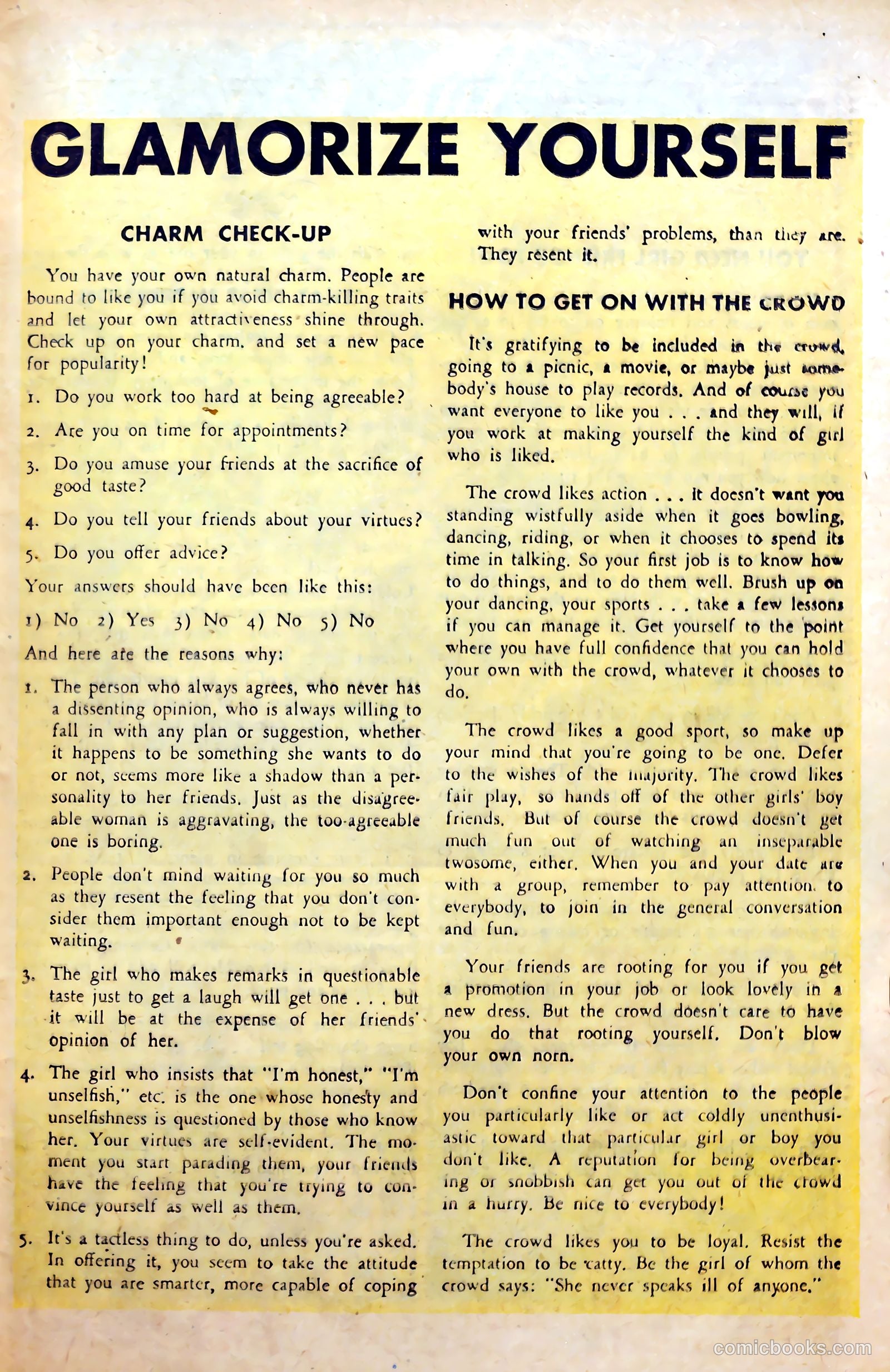 Glamorous Romances #73 (1954) — page 25 of 36
