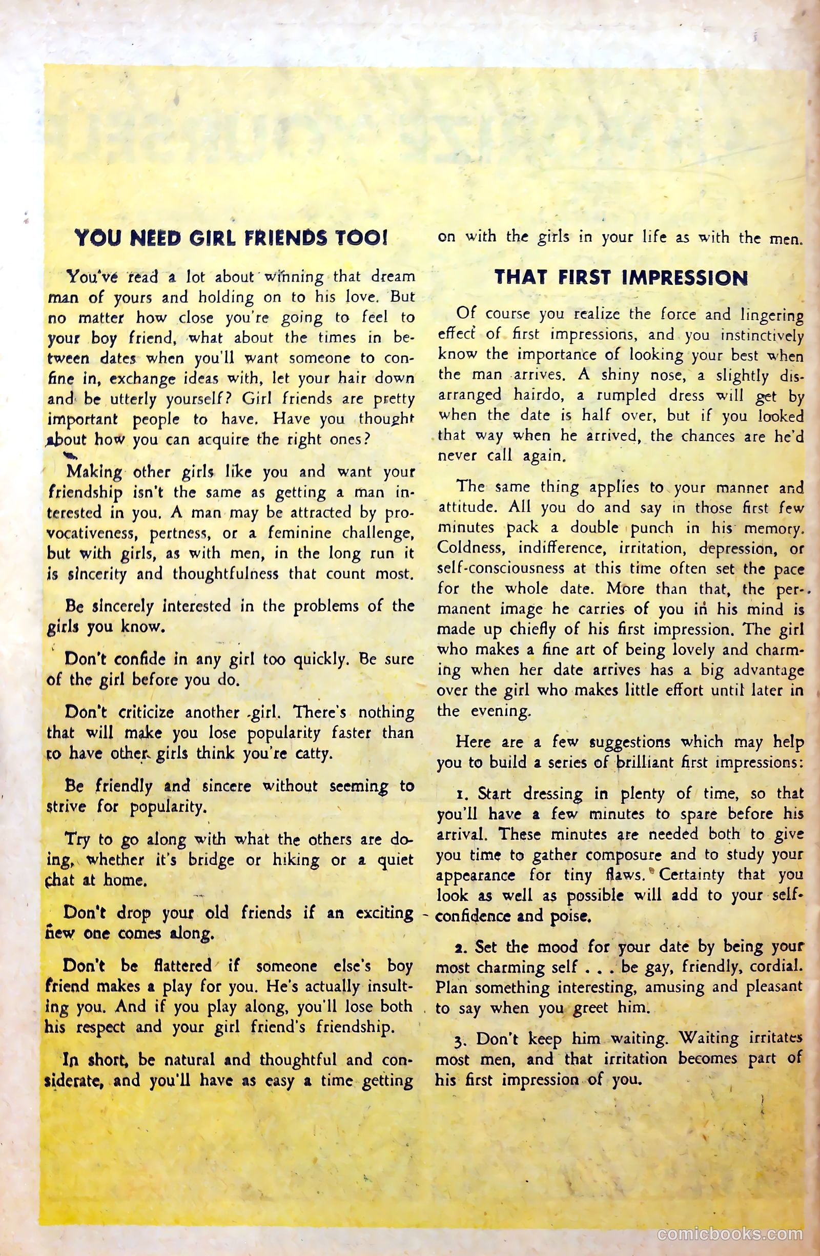 Glamorous Romances #73 (1954) — page 26 of 36