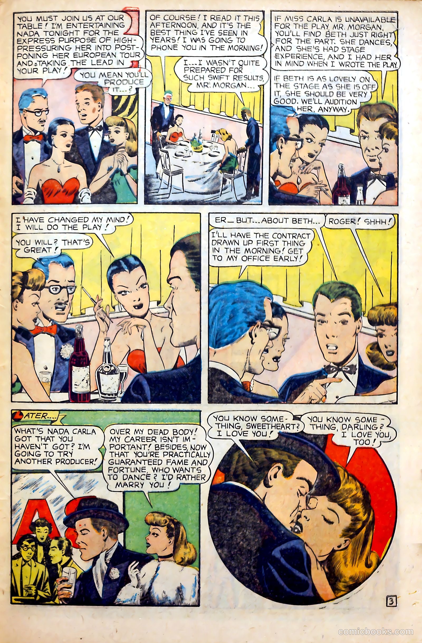 Glamorous Romances #73 (1954) — page 29 of 36