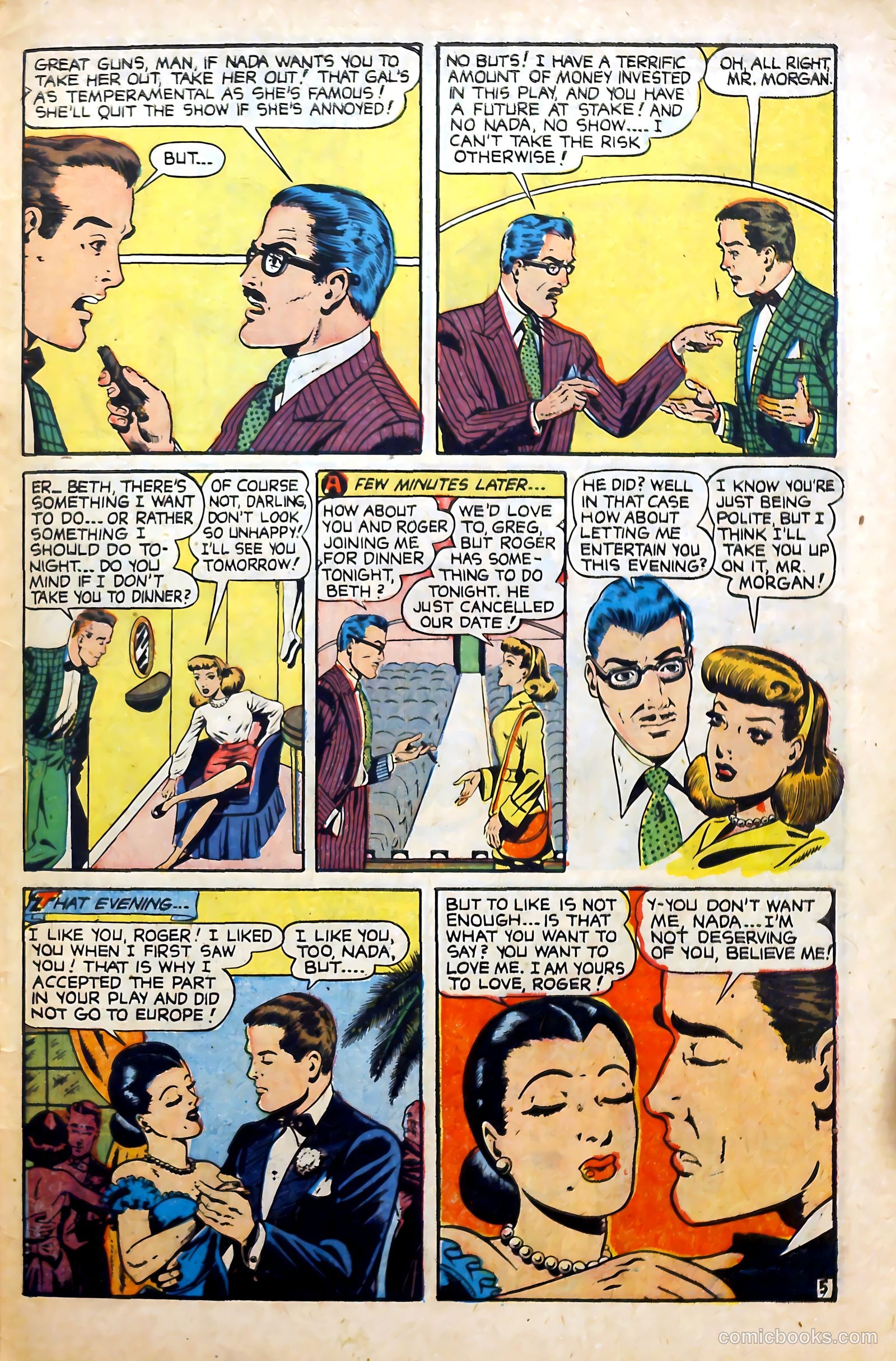 Glamorous Romances #73 (1954) — page 31 of 36