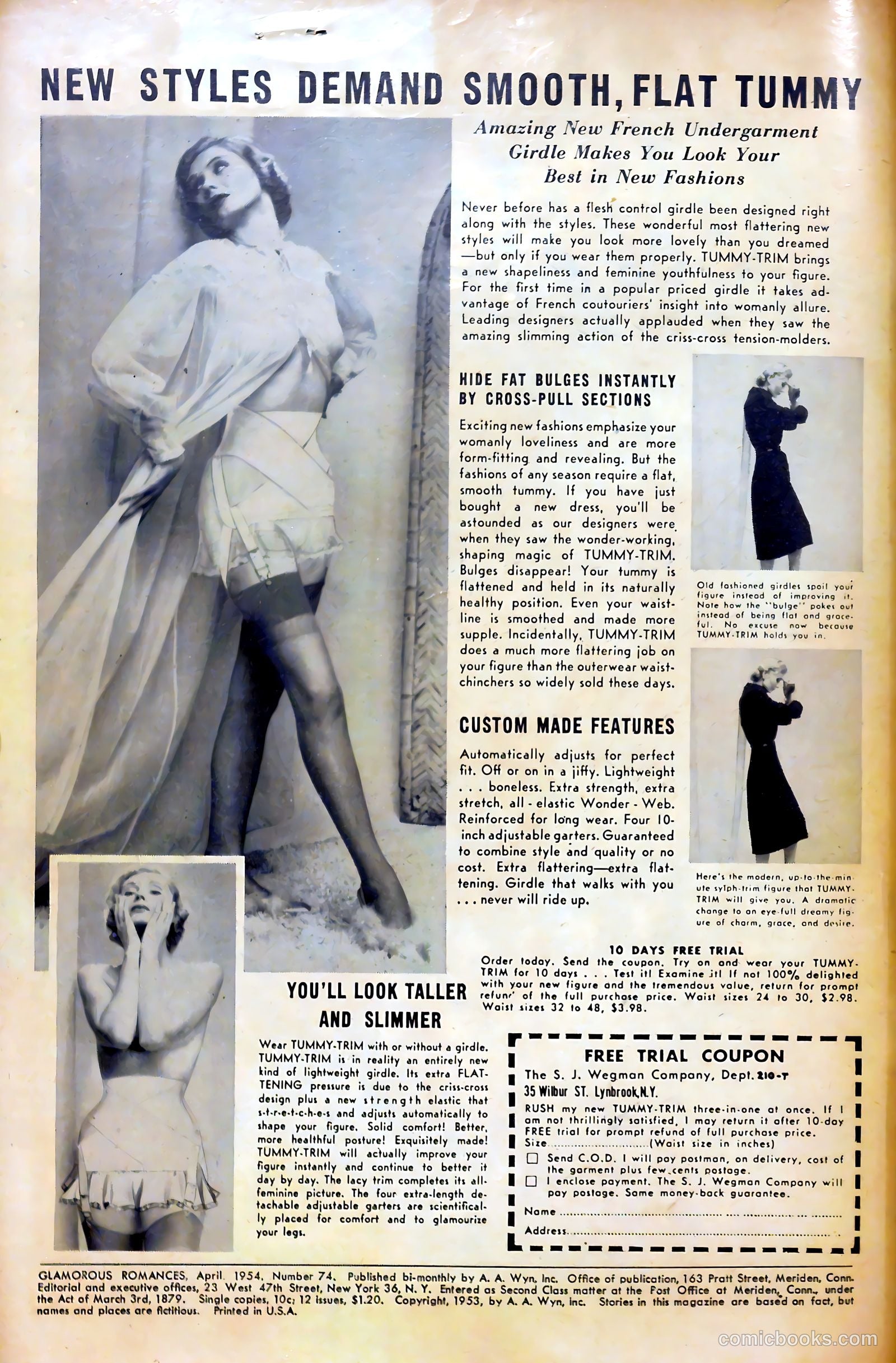Glamorous Romances #74 (1954) — page 2 of 36