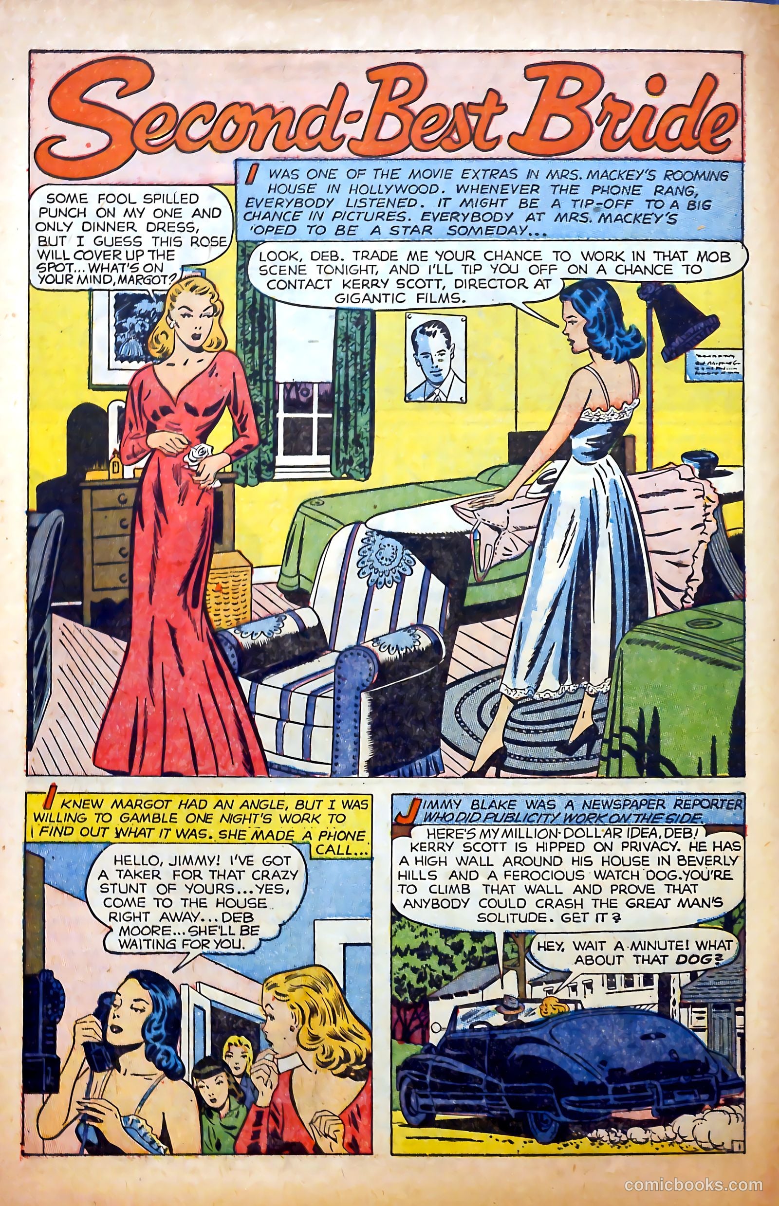 Glamorous Romances #74 (1954) — page 10 of 36