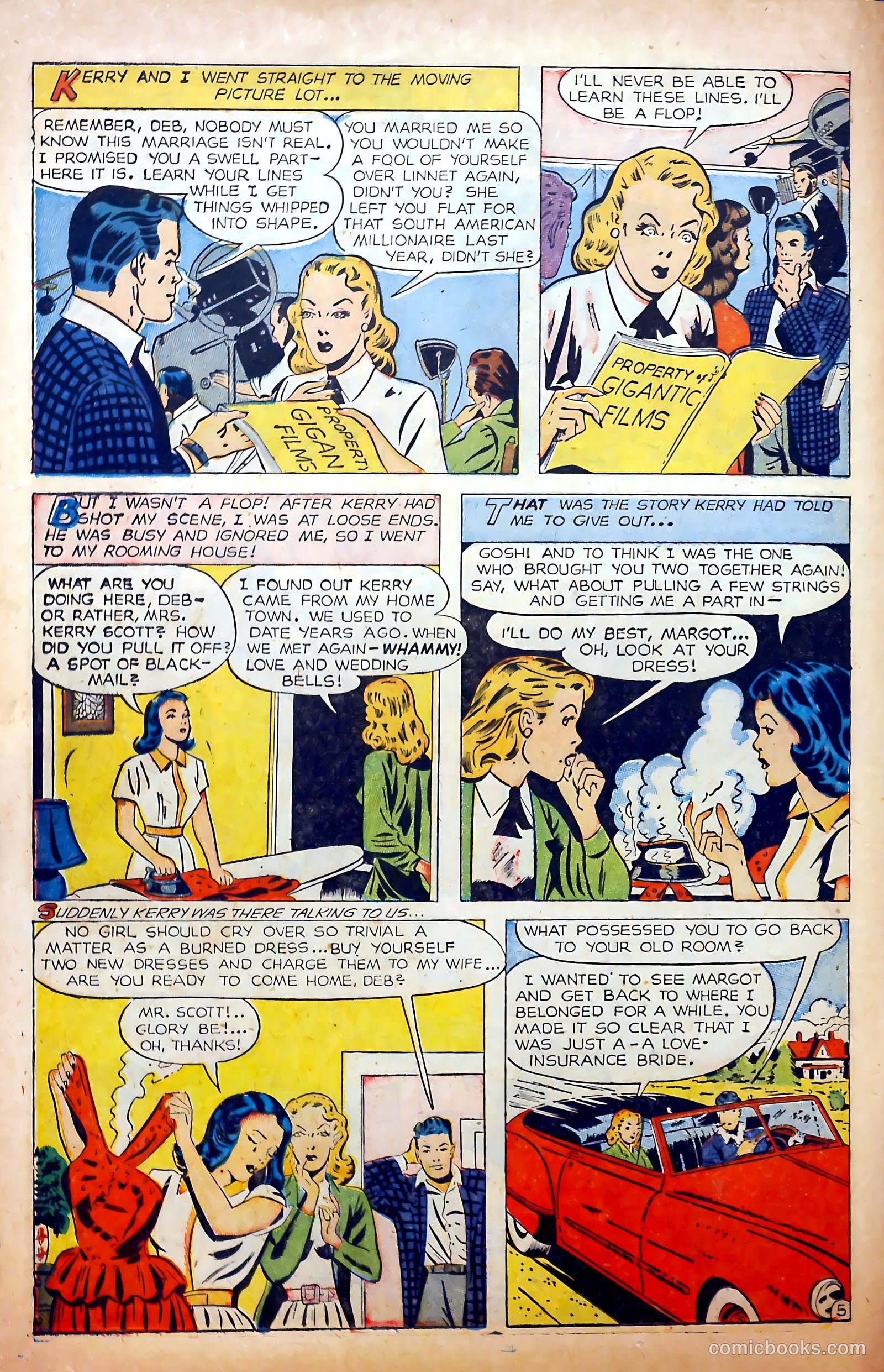 Glamorous Romances #74 (1954) — page 14 of 36