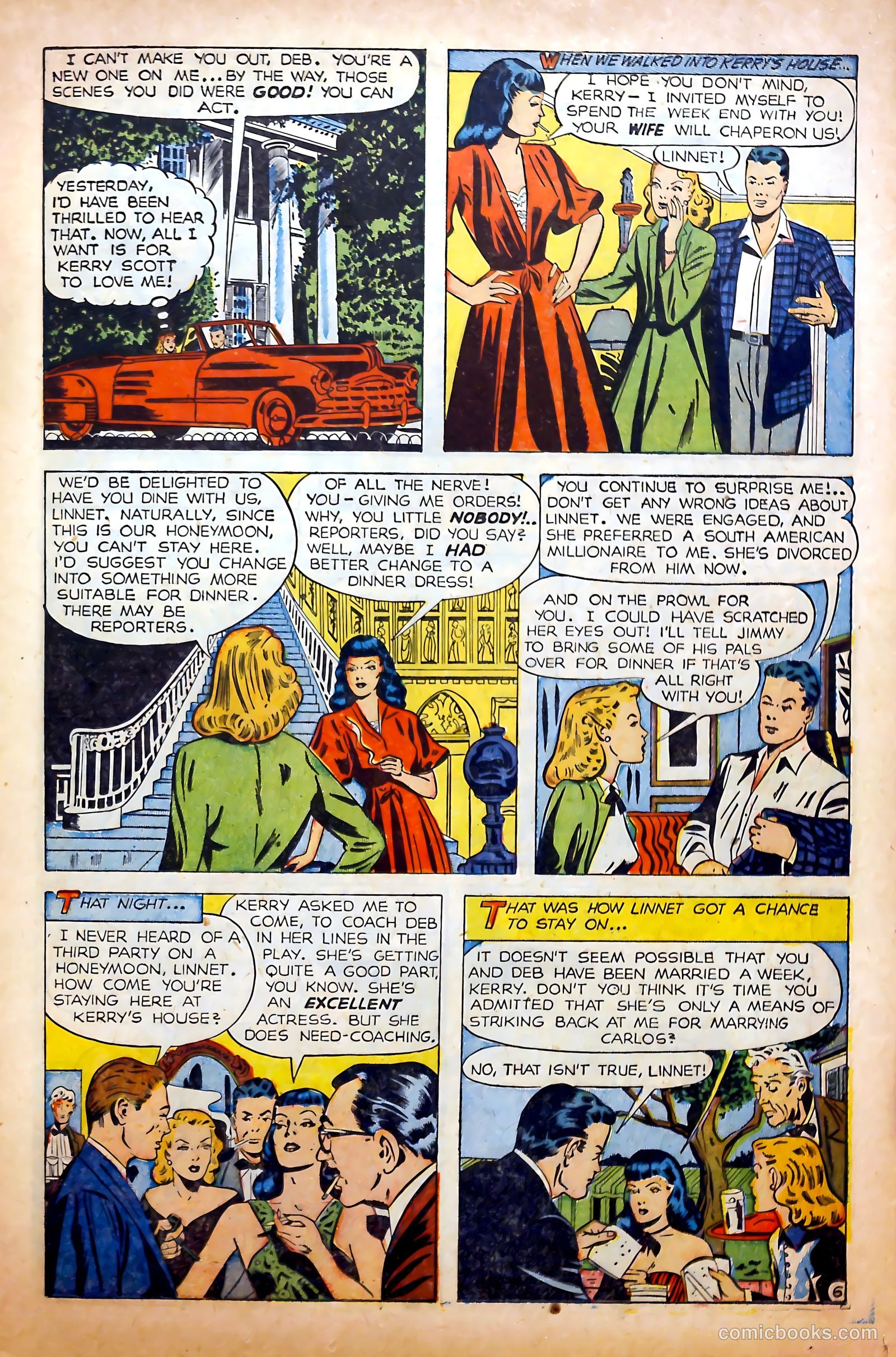 Glamorous Romances #74 (1954) — page 15 of 36