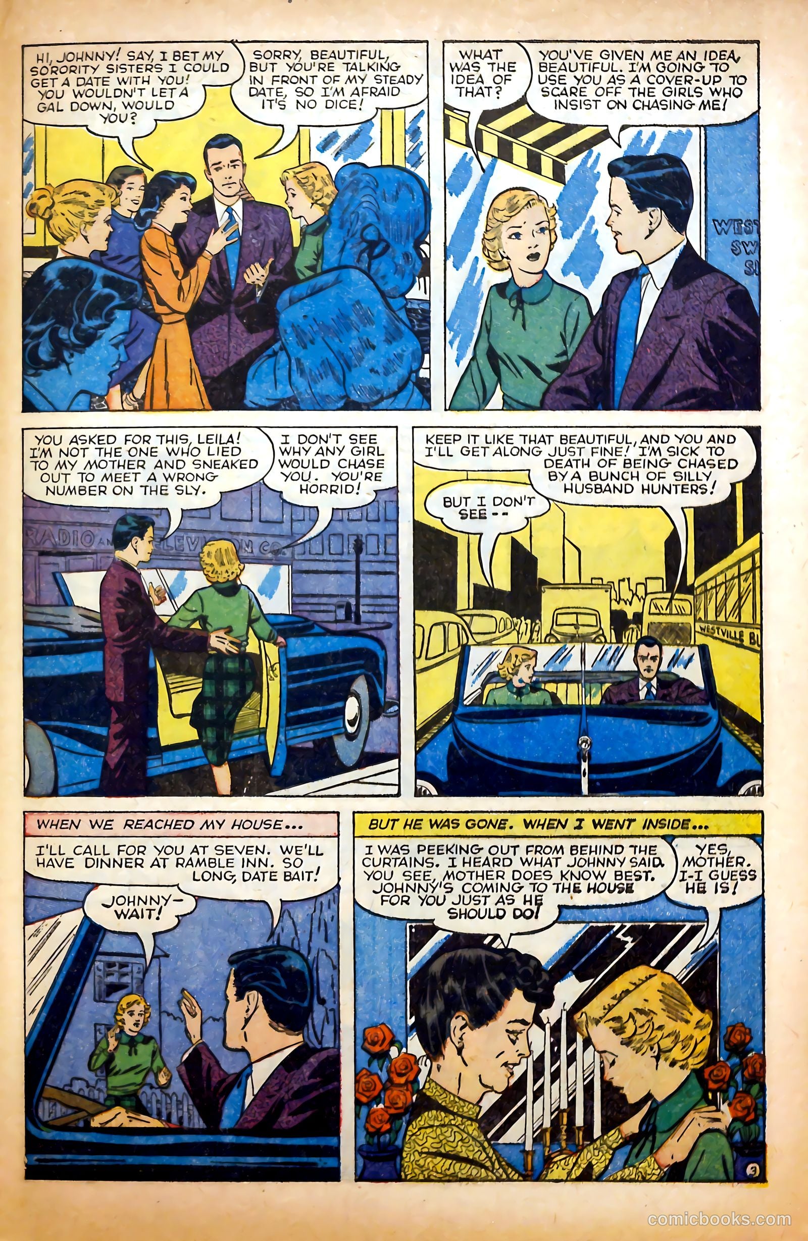 Glamorous Romances #74 (1954) — page 29 of 36