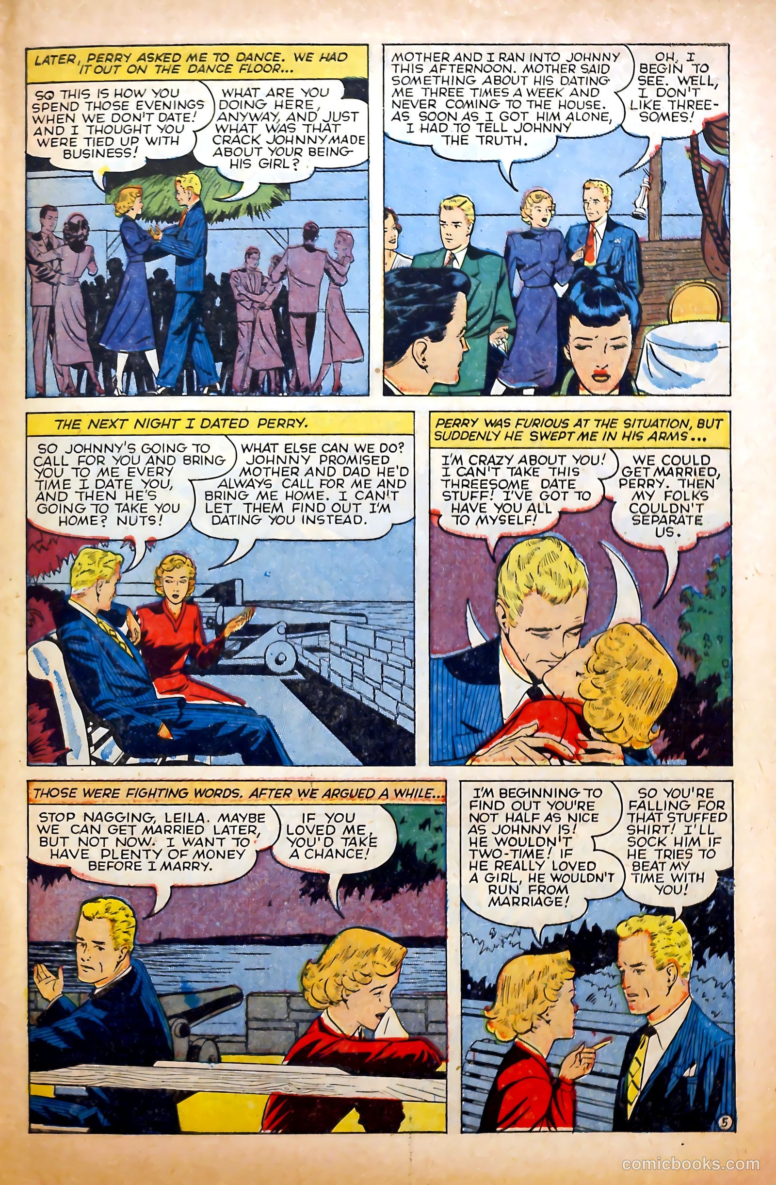 Glamorous Romances #74 (1954) — page 31 of 36