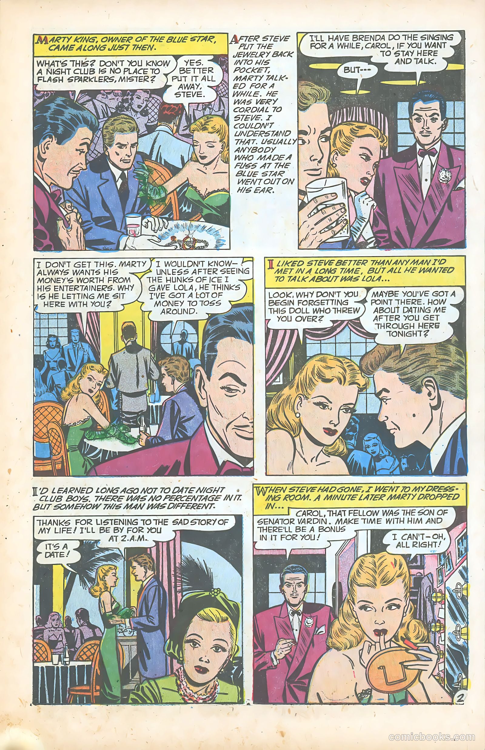 Glamorous Romances #75 (1954) — page 11 of 36