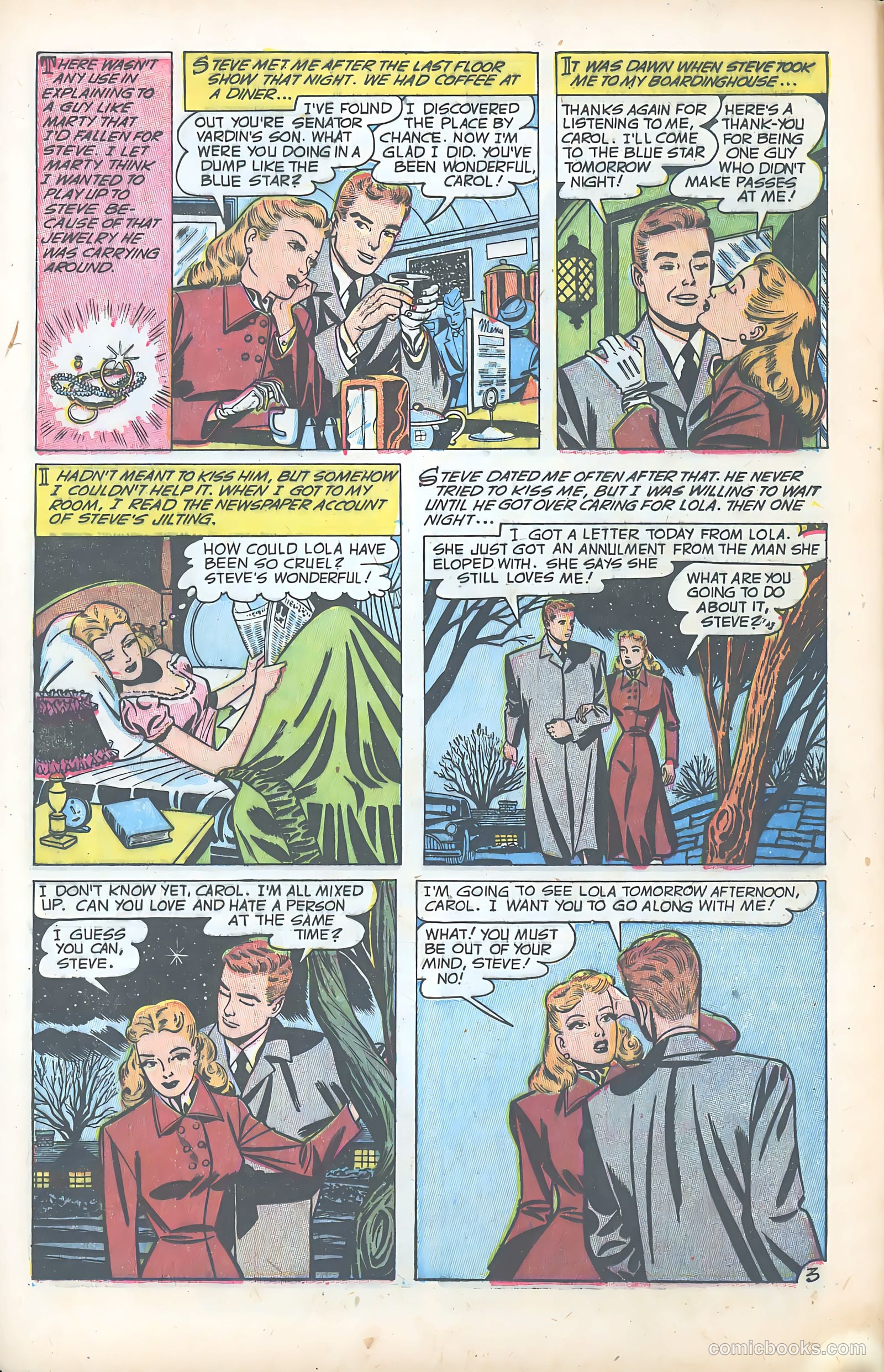 Glamorous Romances #75 (1954) — page 12 of 36