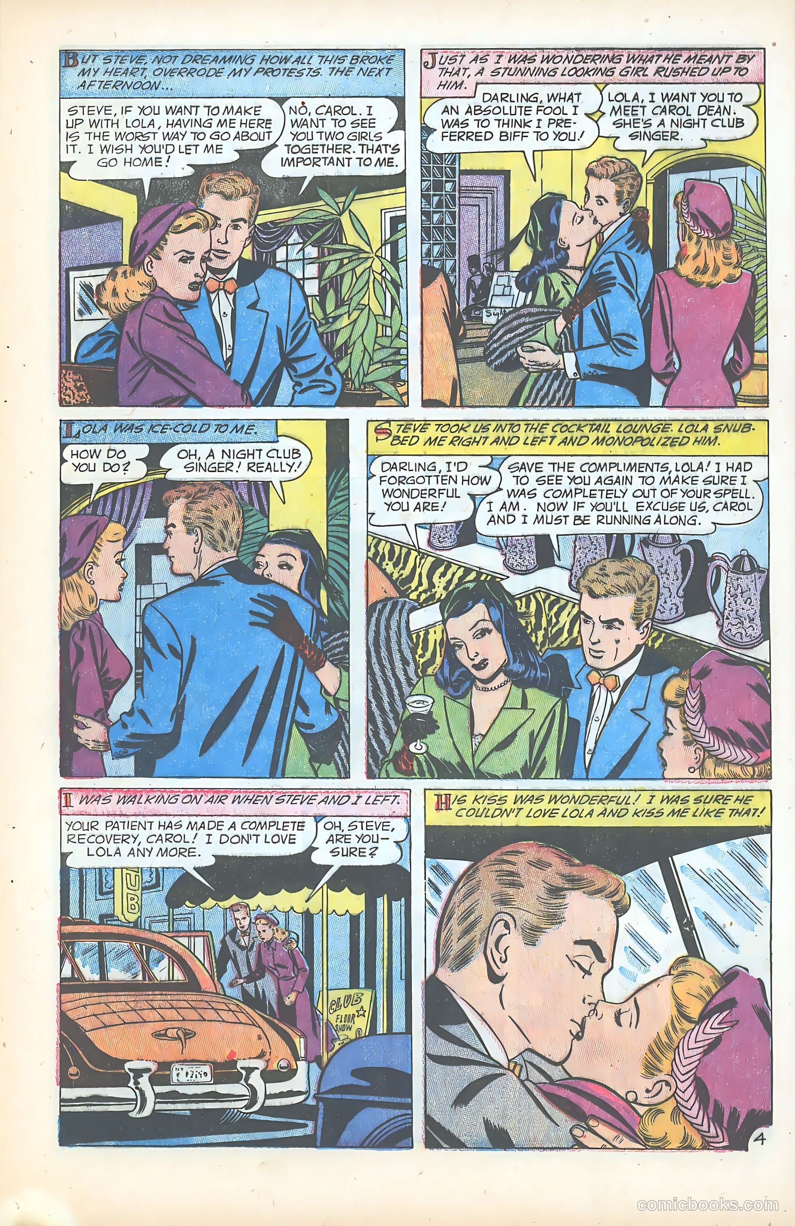 Glamorous Romances #75 (1954) — page 13 of 36