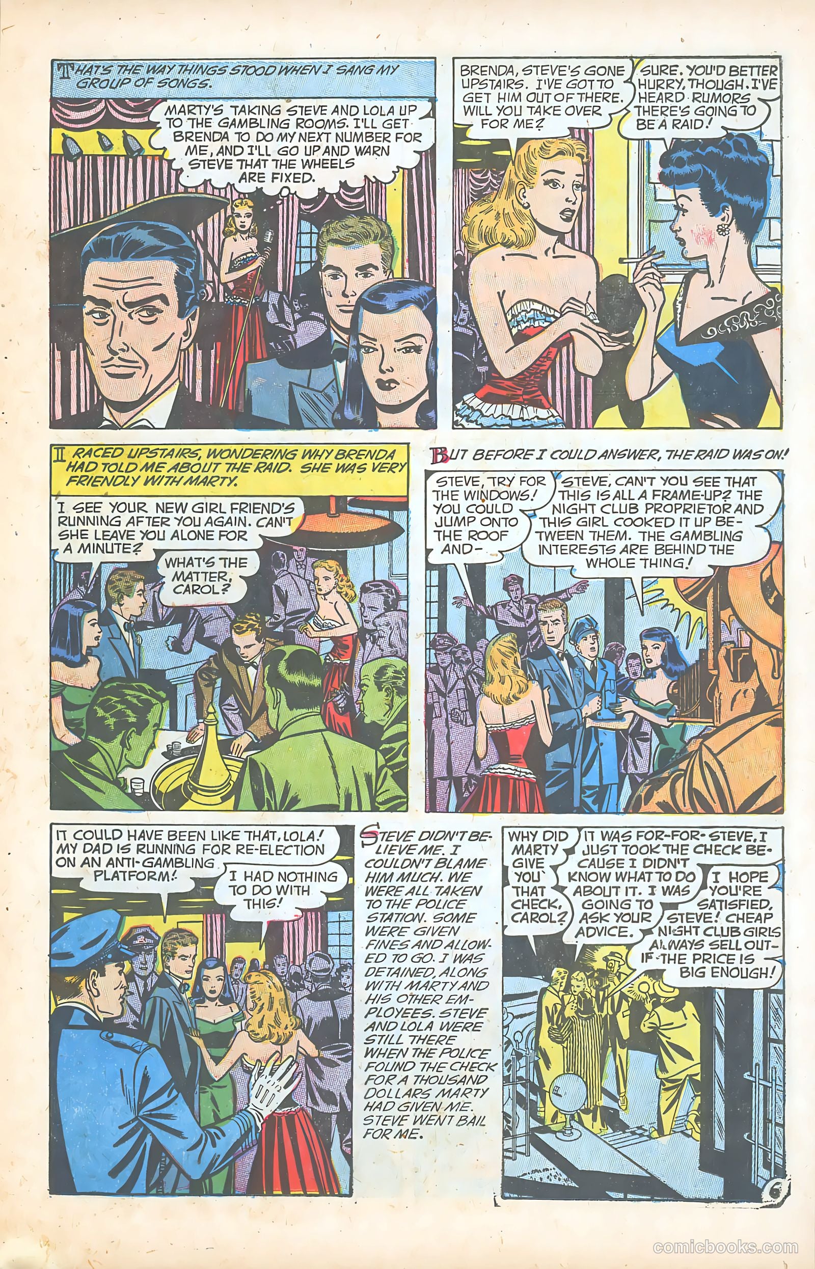 Glamorous Romances #75 (1954) — page 15 of 36