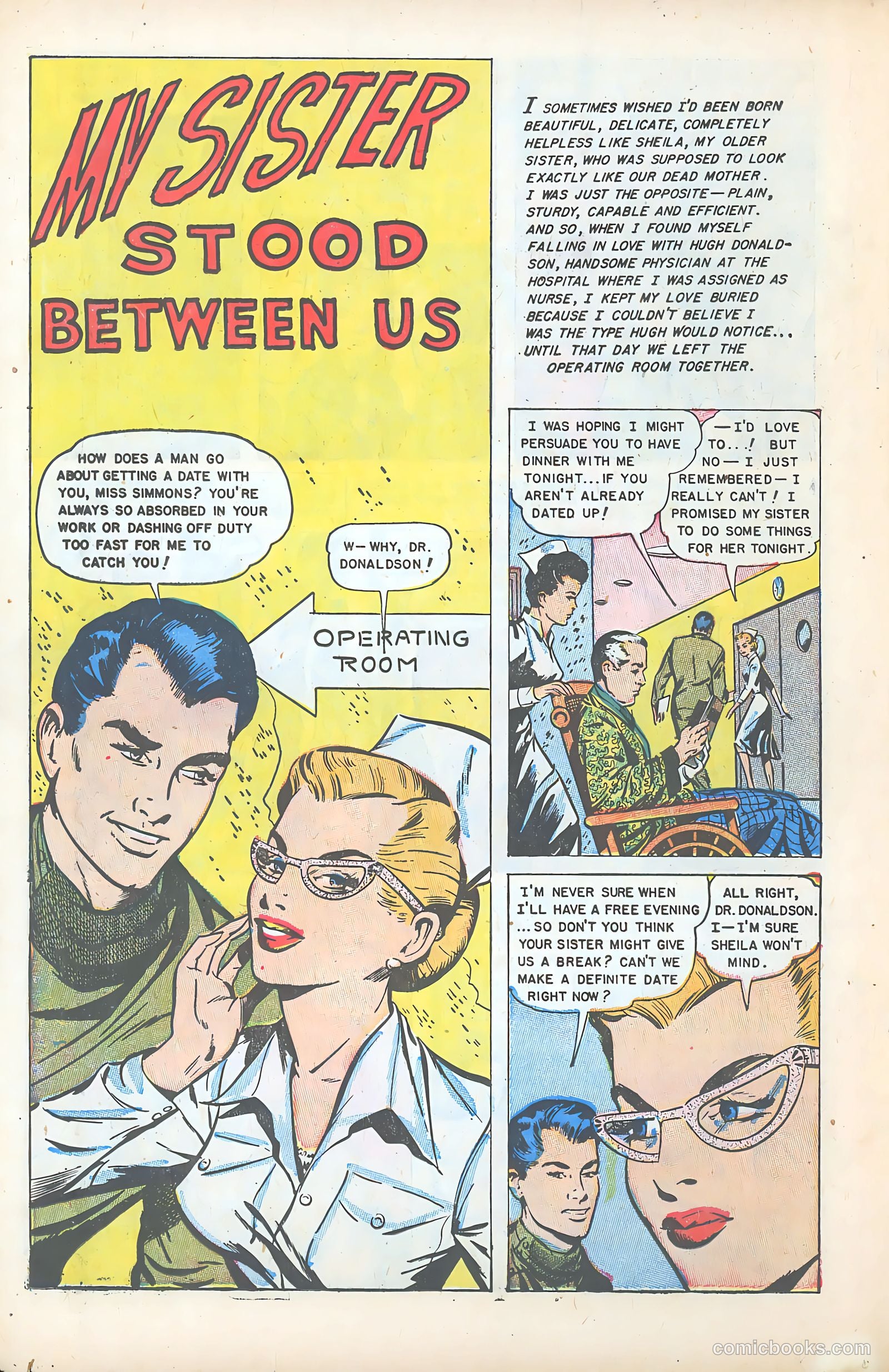 Glamorous Romances #75 (1954) — page 18 of 36