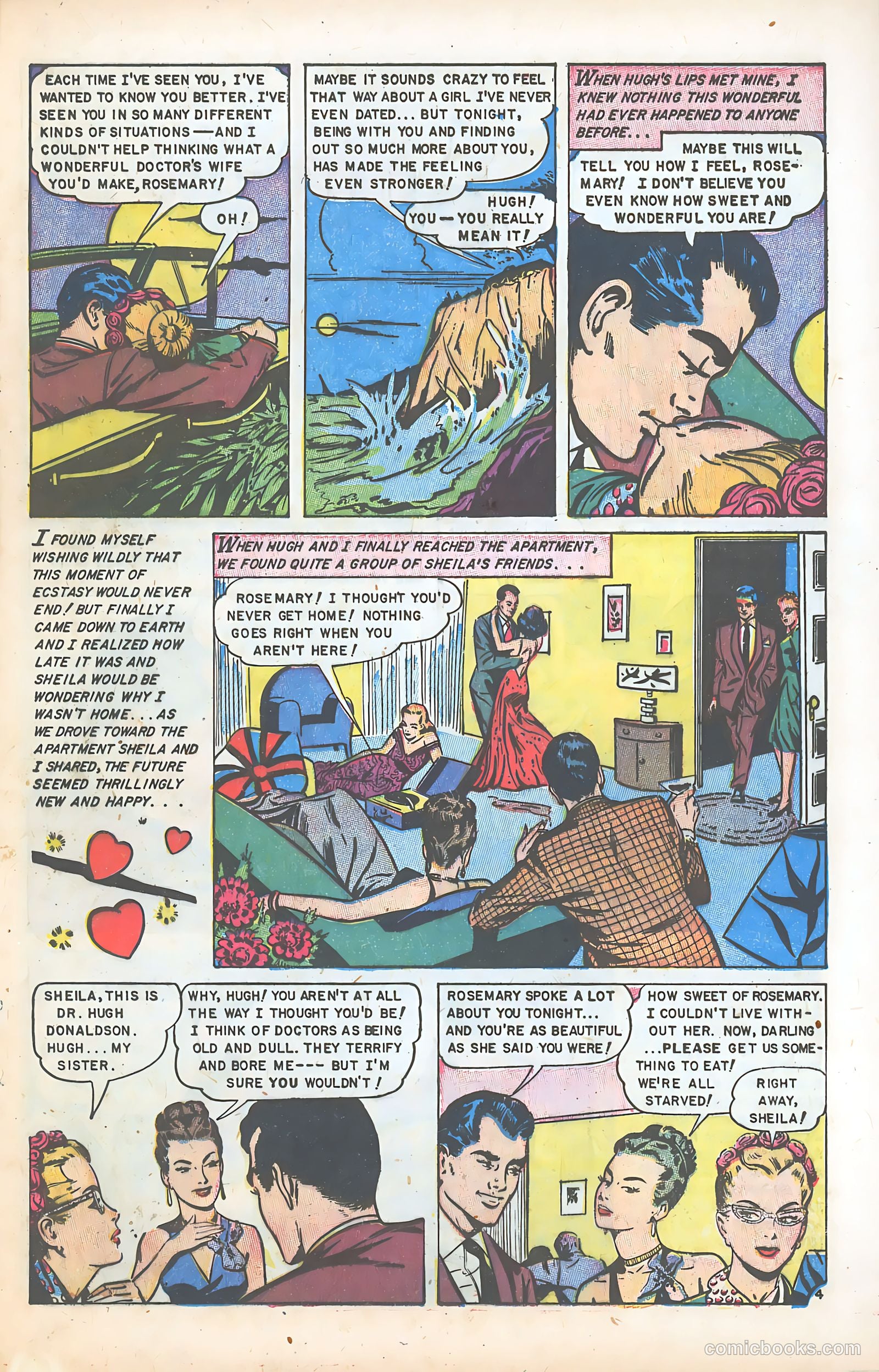 Glamorous Romances #75 (1954) — page 21 of 36