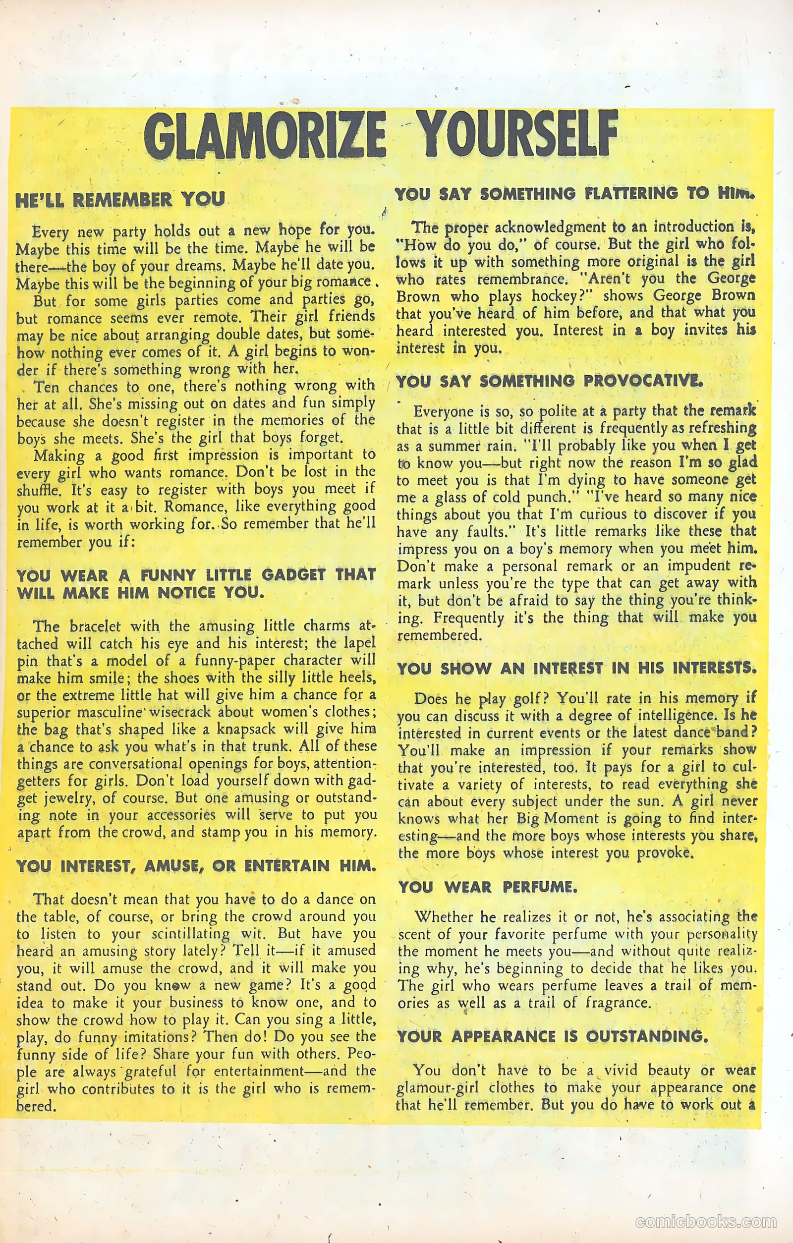 Glamorous Romances #75 (1954) — page 25 of 36
