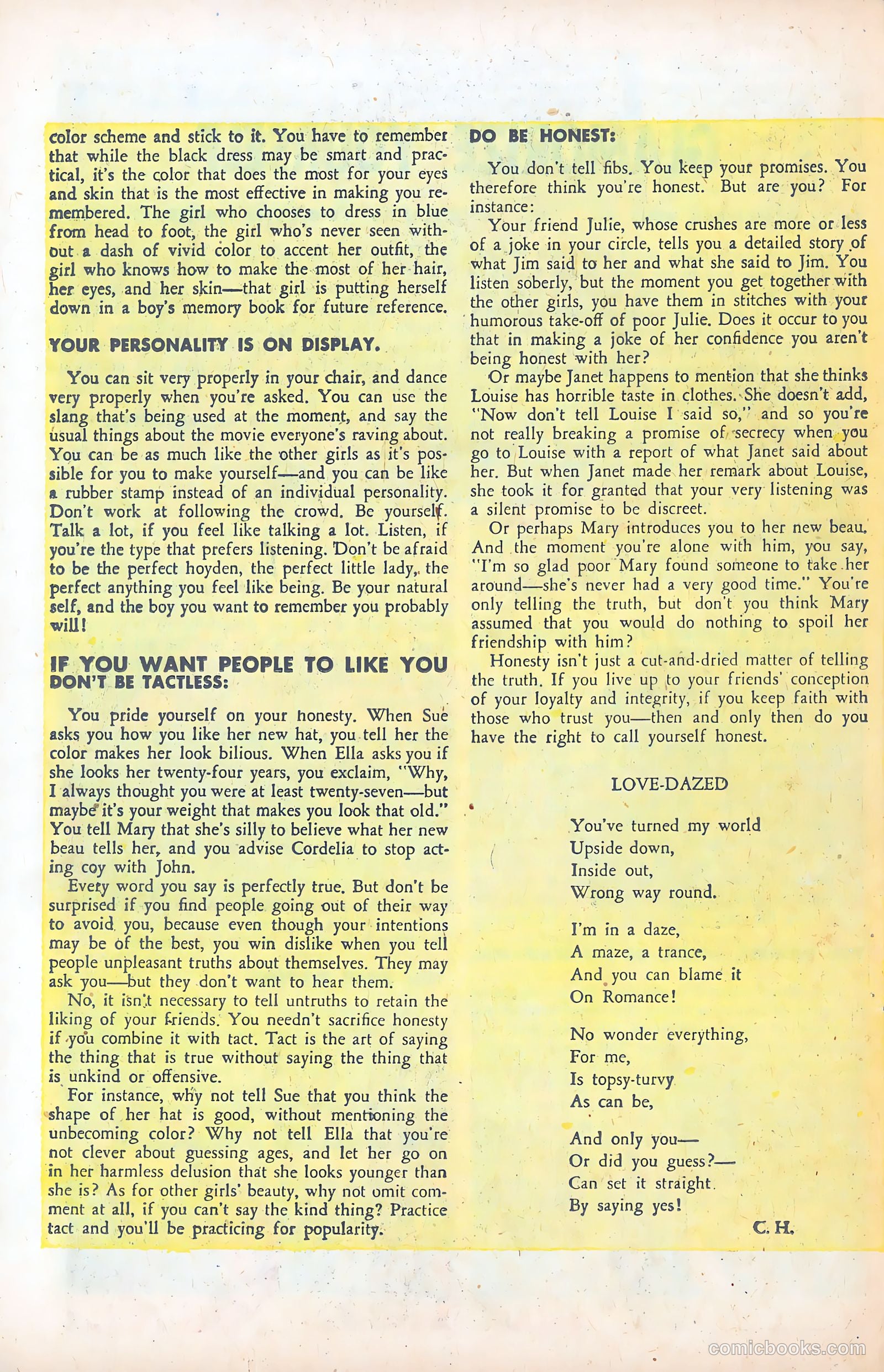 Glamorous Romances #75 (1954) — page 26 of 36