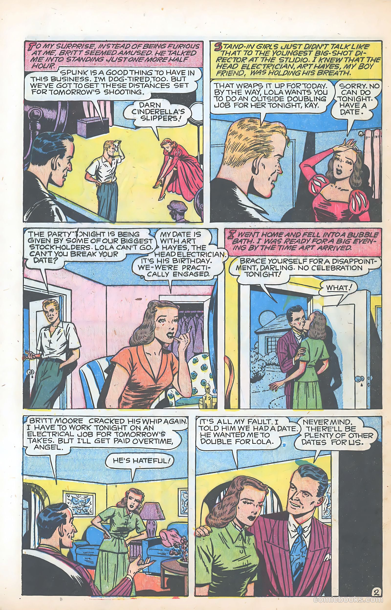 Glamorous Romances #75 (1954) — page 28 of 36