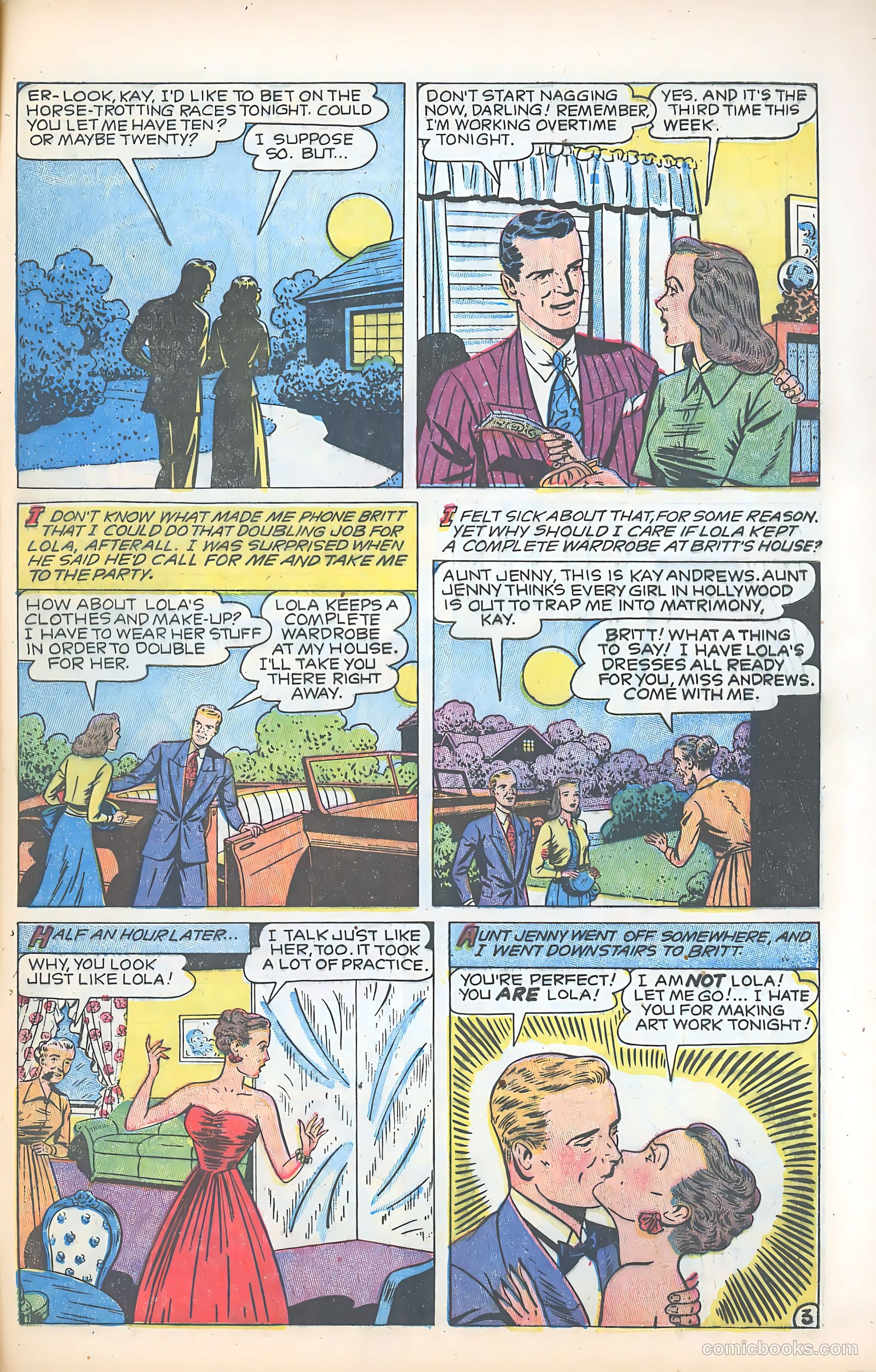 Glamorous Romances #75 (1954) — page 29 of 36