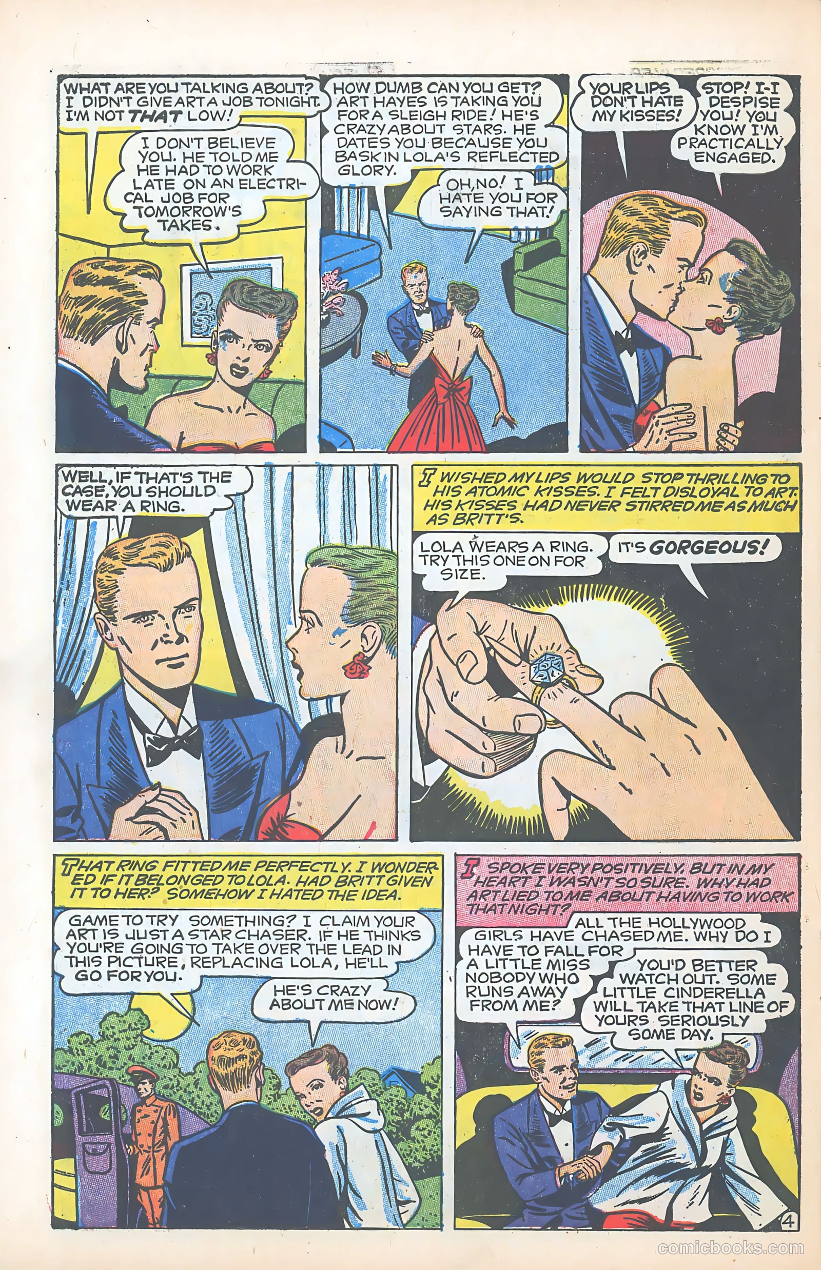 Glamorous Romances #75 (1954) — page 30 of 36
