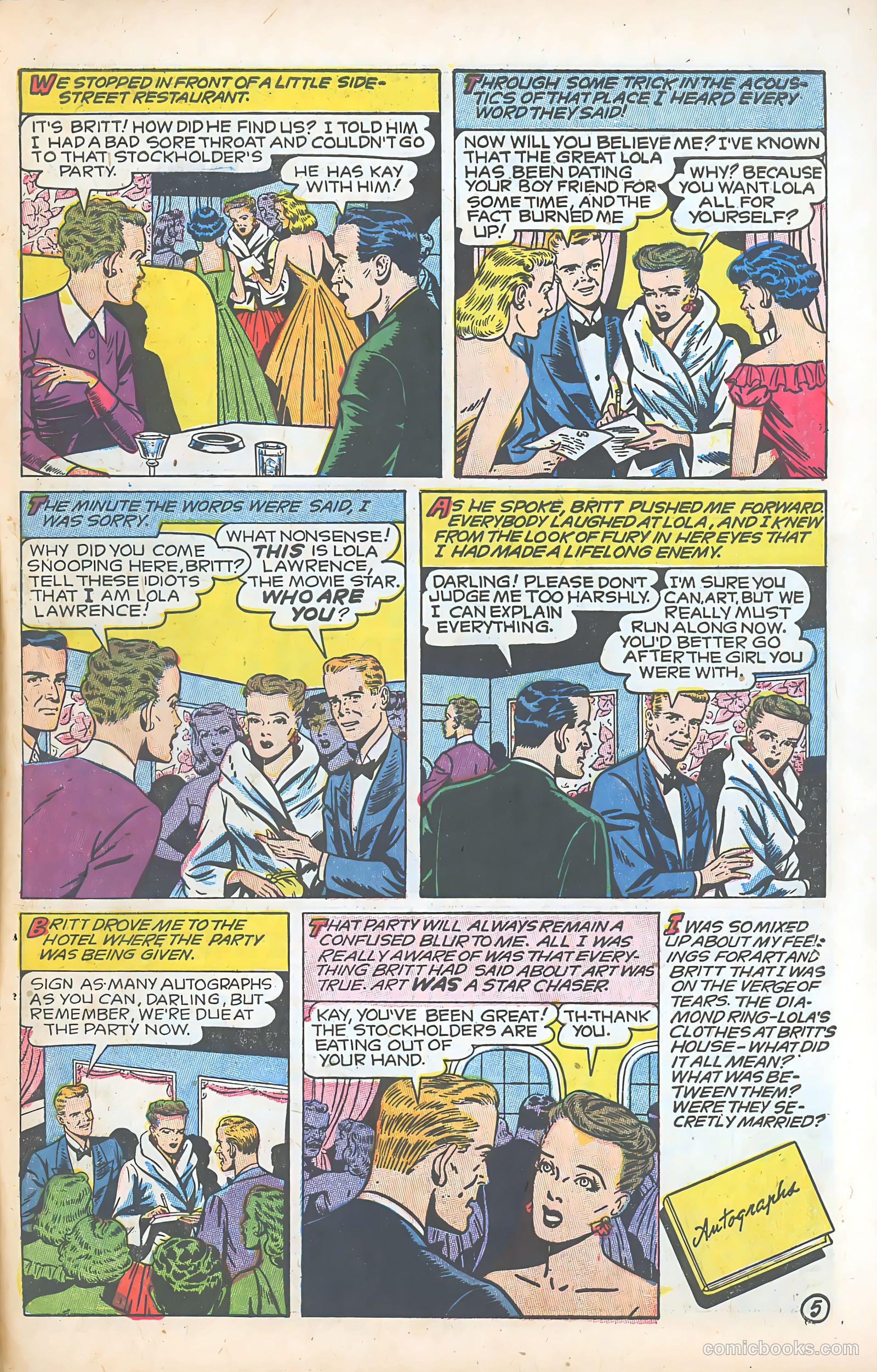 Glamorous Romances #75 (1954) — page 31 of 36