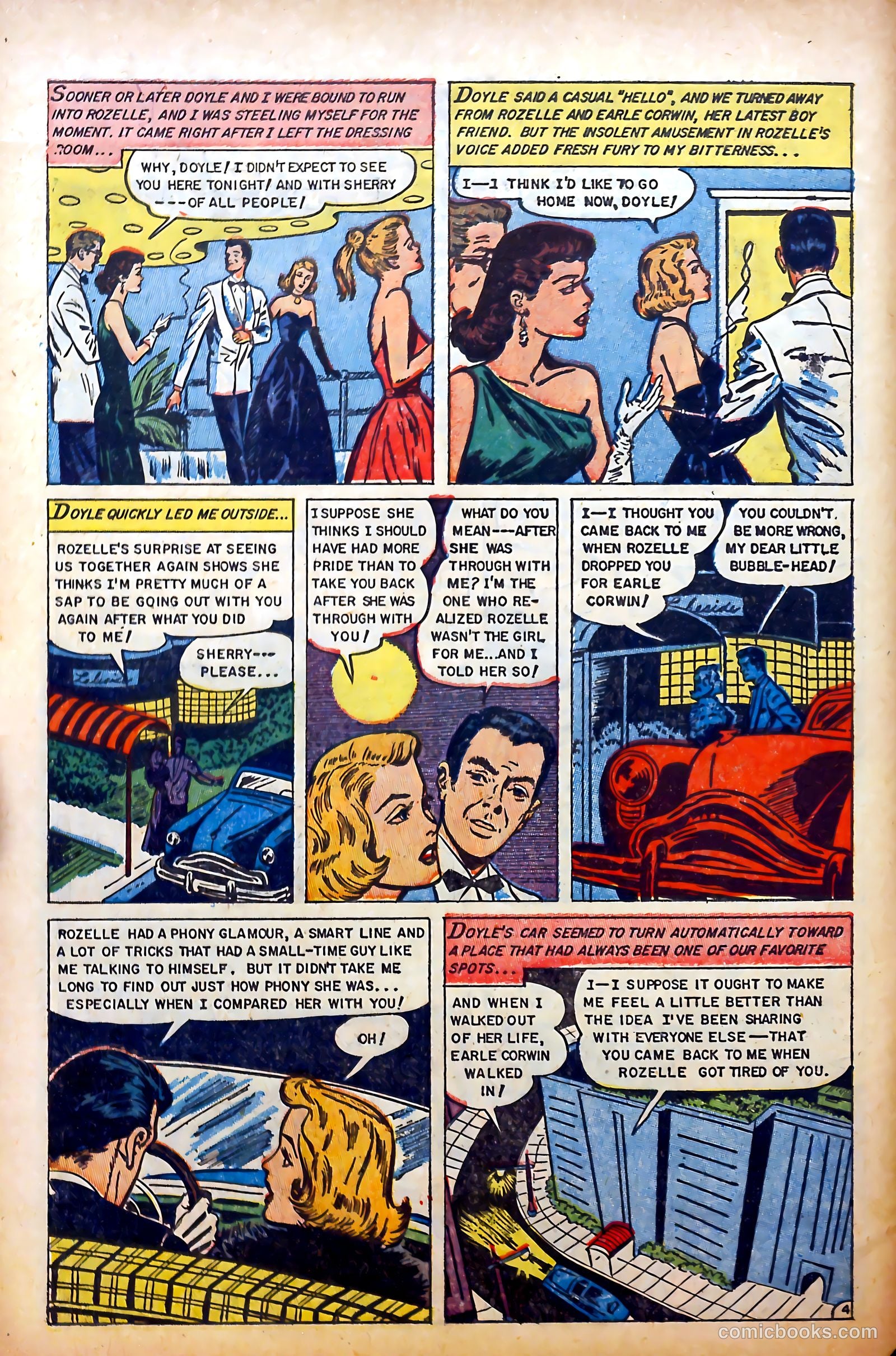 Glamorous Romances #76 (1954) — page 6 of 36