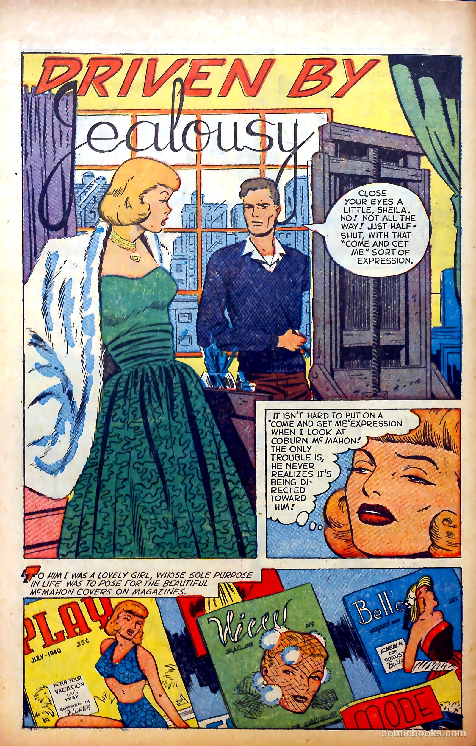 Glamorous Romances #76 (1954) — page 10 of 36