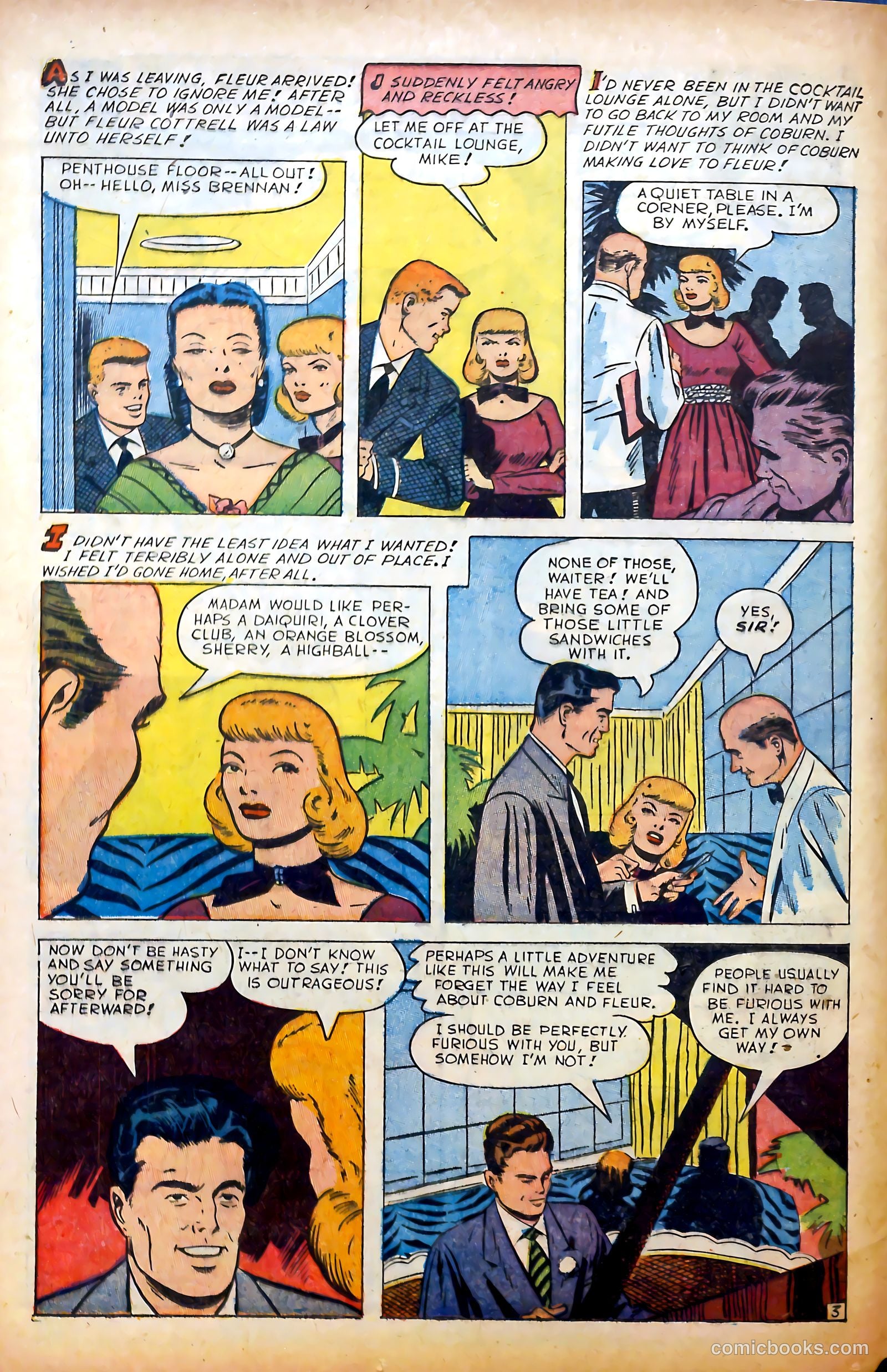 Glamorous Romances #76 (1954) — page 12 of 36