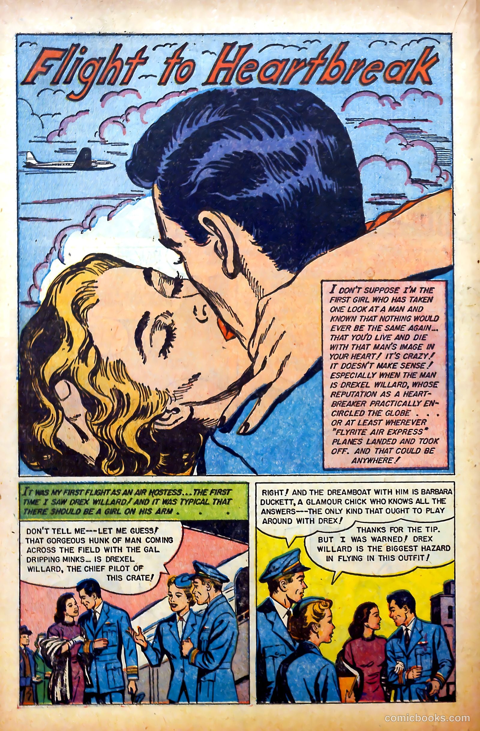 Glamorous Romances #76 (1954) — page 18 of 36