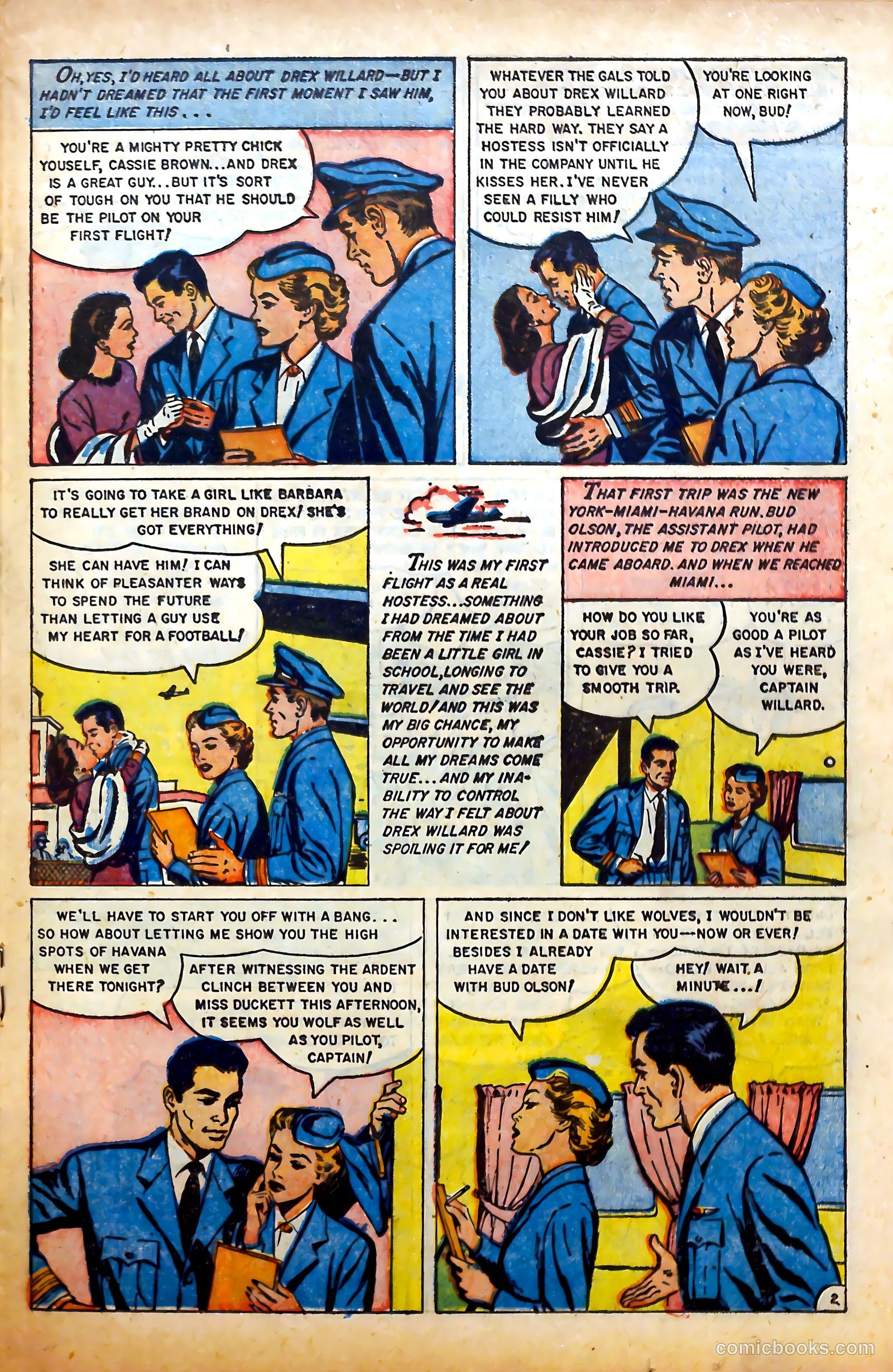 Glamorous Romances #76 (1954) — page 19 of 36