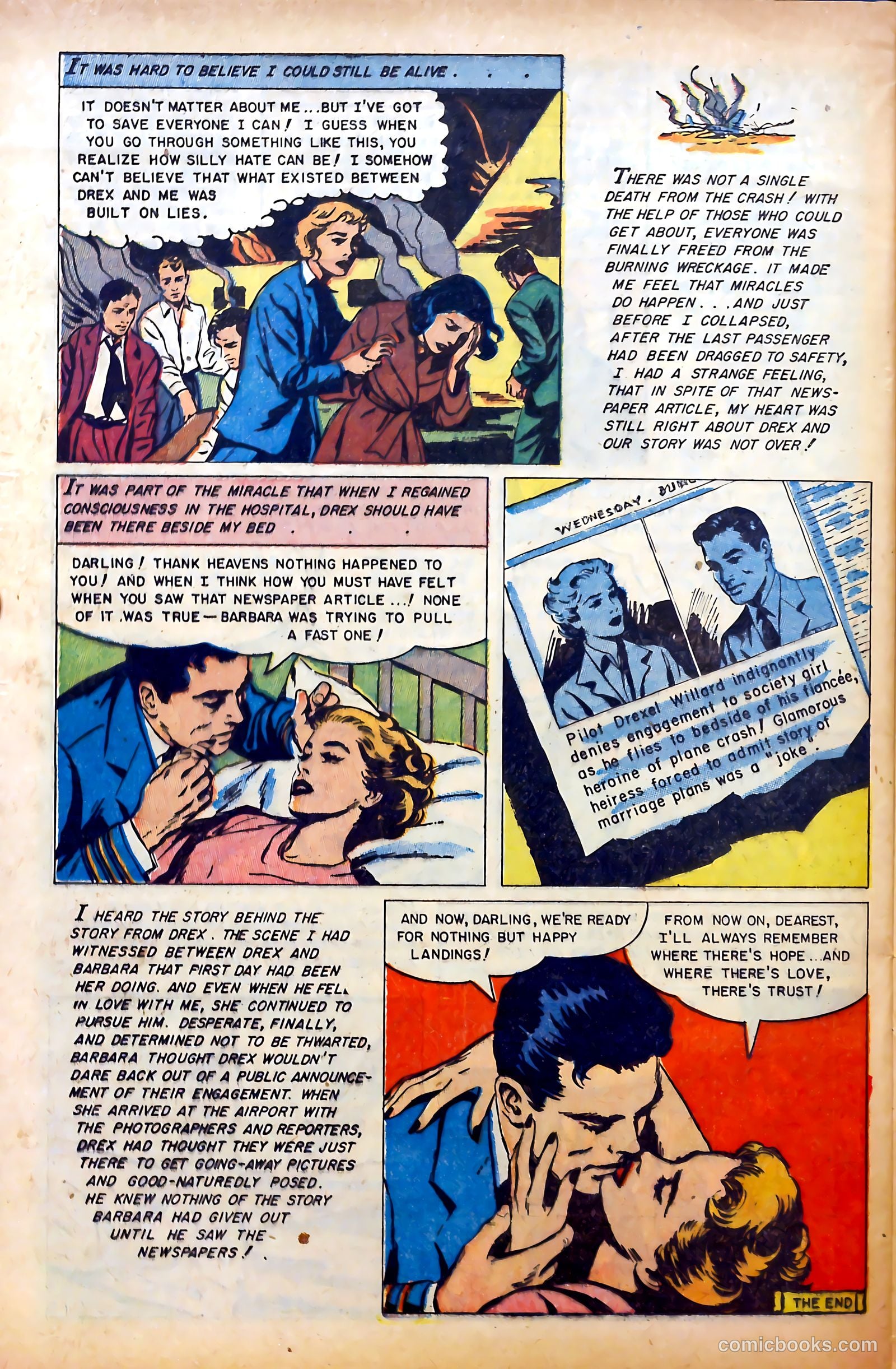 Glamorous Romances #76 (1954) — page 24 of 36