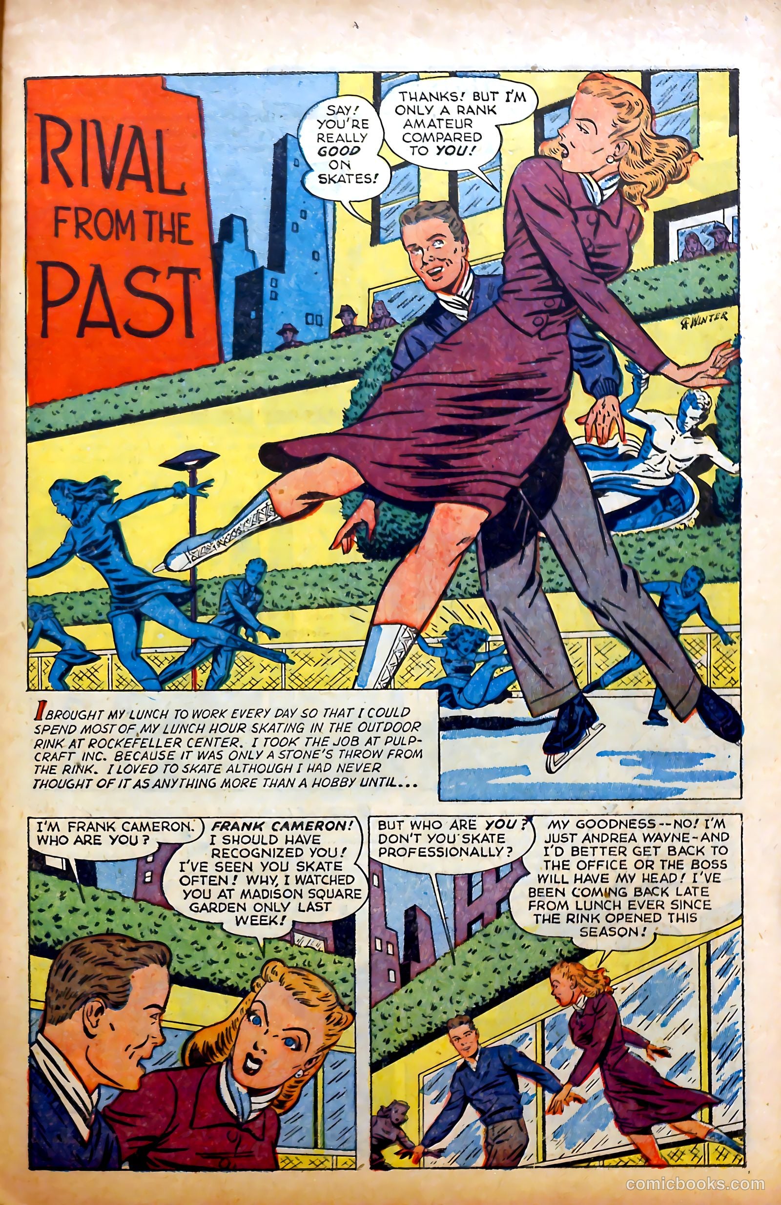 Glamorous Romances #76 (1954) — page 27 of 36