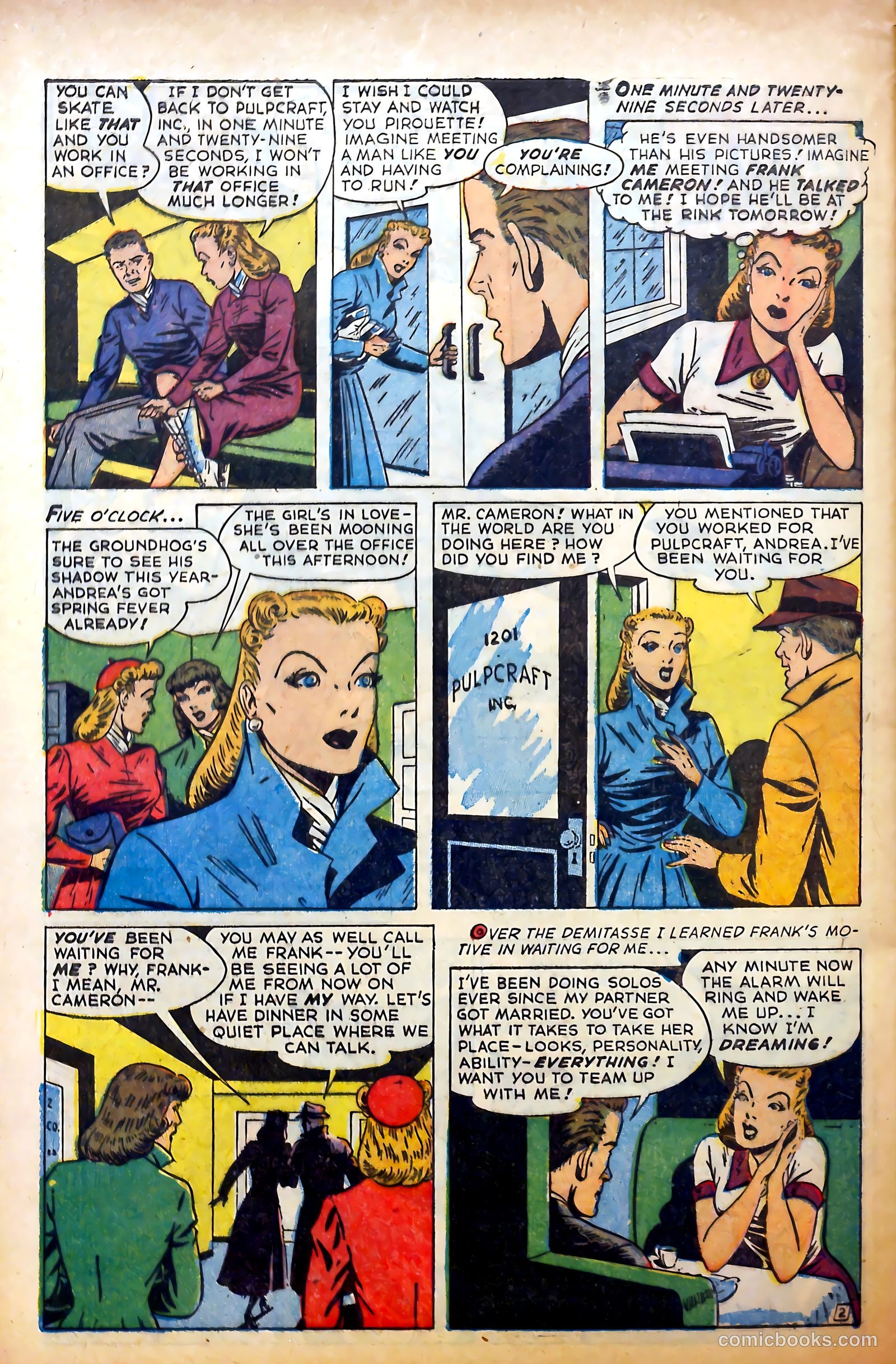 Glamorous Romances #76 (1954) — page 28 of 36