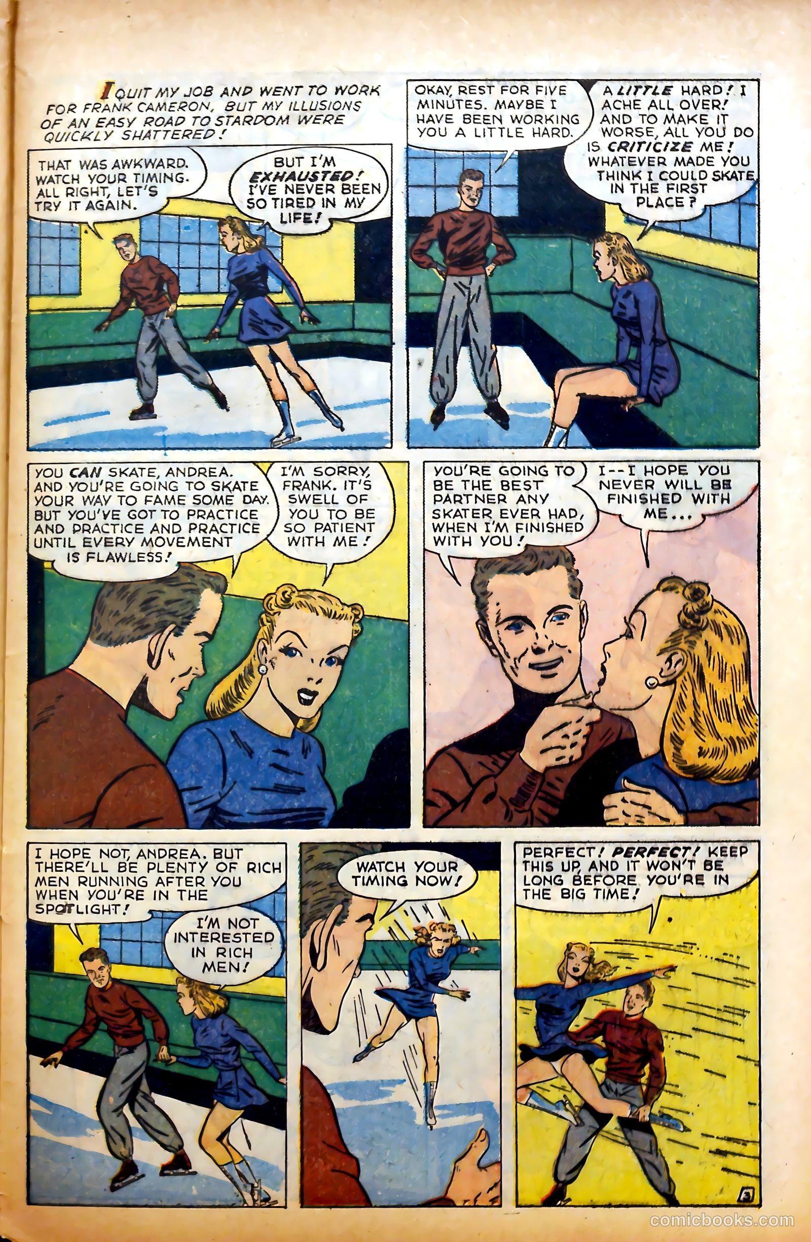 Glamorous Romances #76 (1954) — page 29 of 36