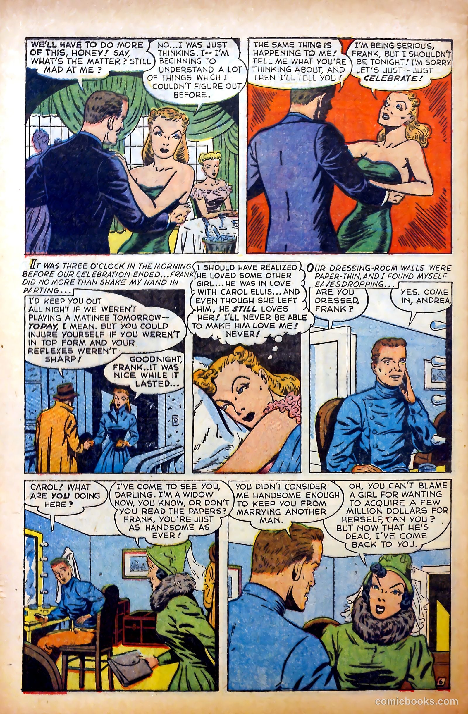 Glamorous Romances #76 (1954) — page 32 of 36