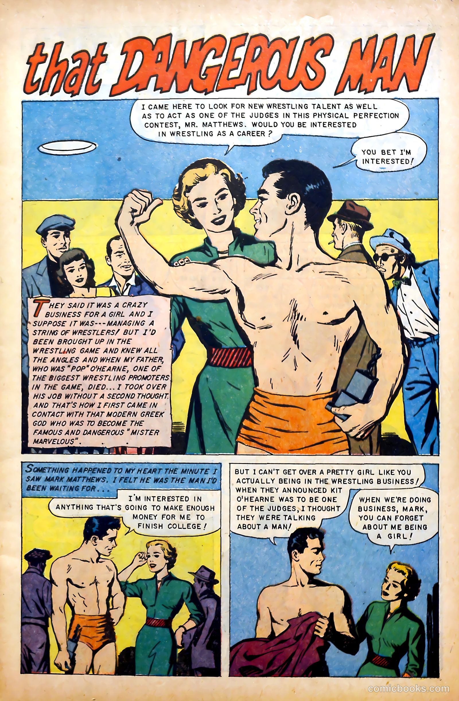 Glamorous Romances #77 (1954) — page 3 of 36