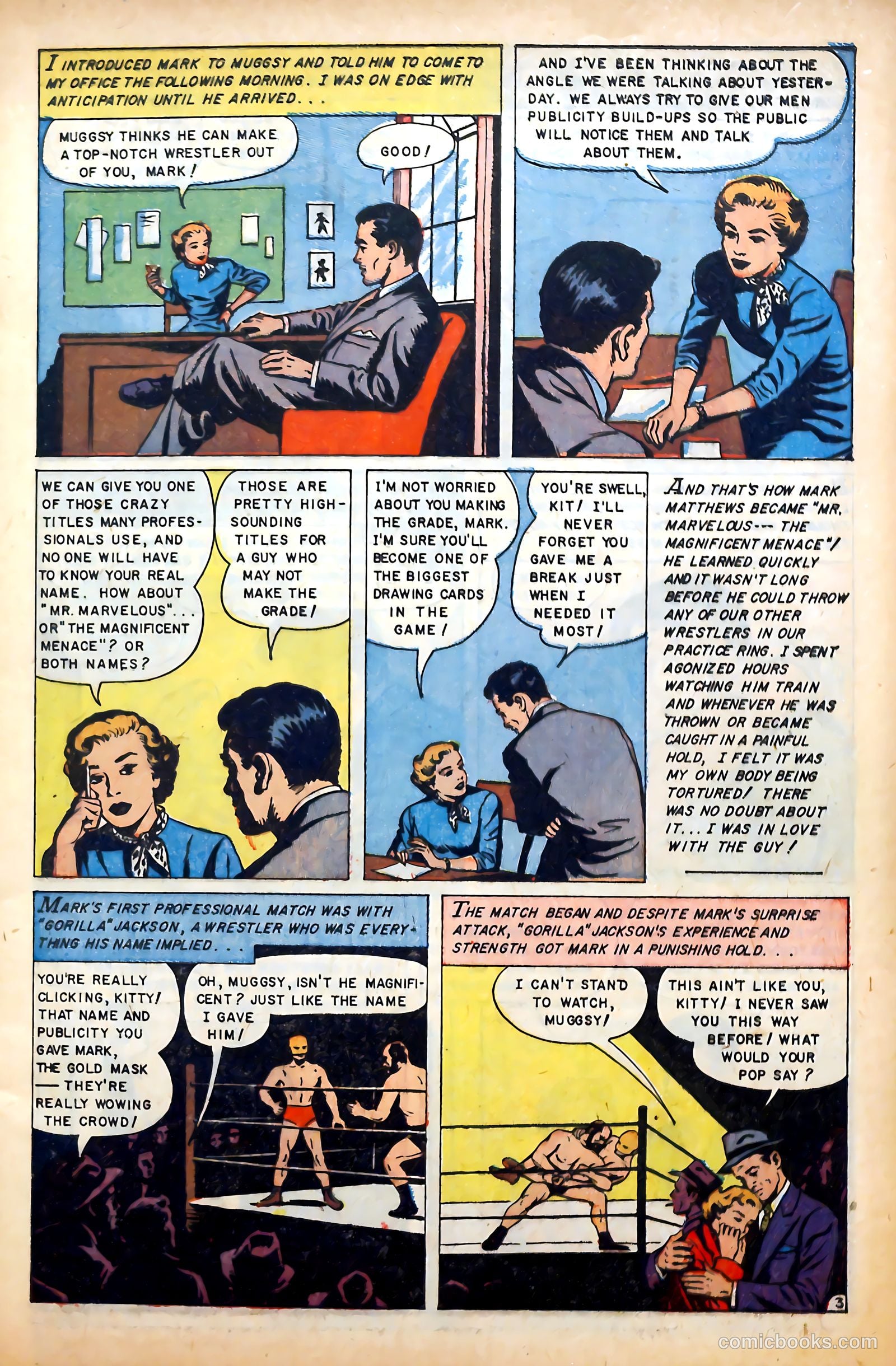 Glamorous Romances #77 (1954) — page 5 of 36