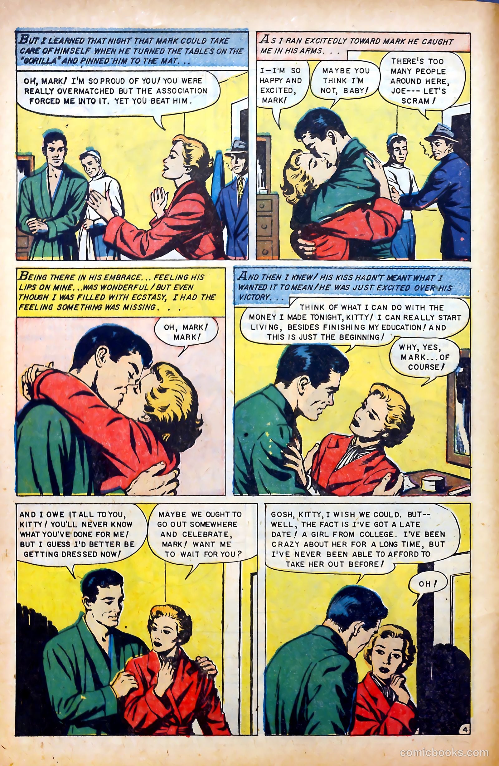 Glamorous Romances #77 (1954) — page 6 of 36