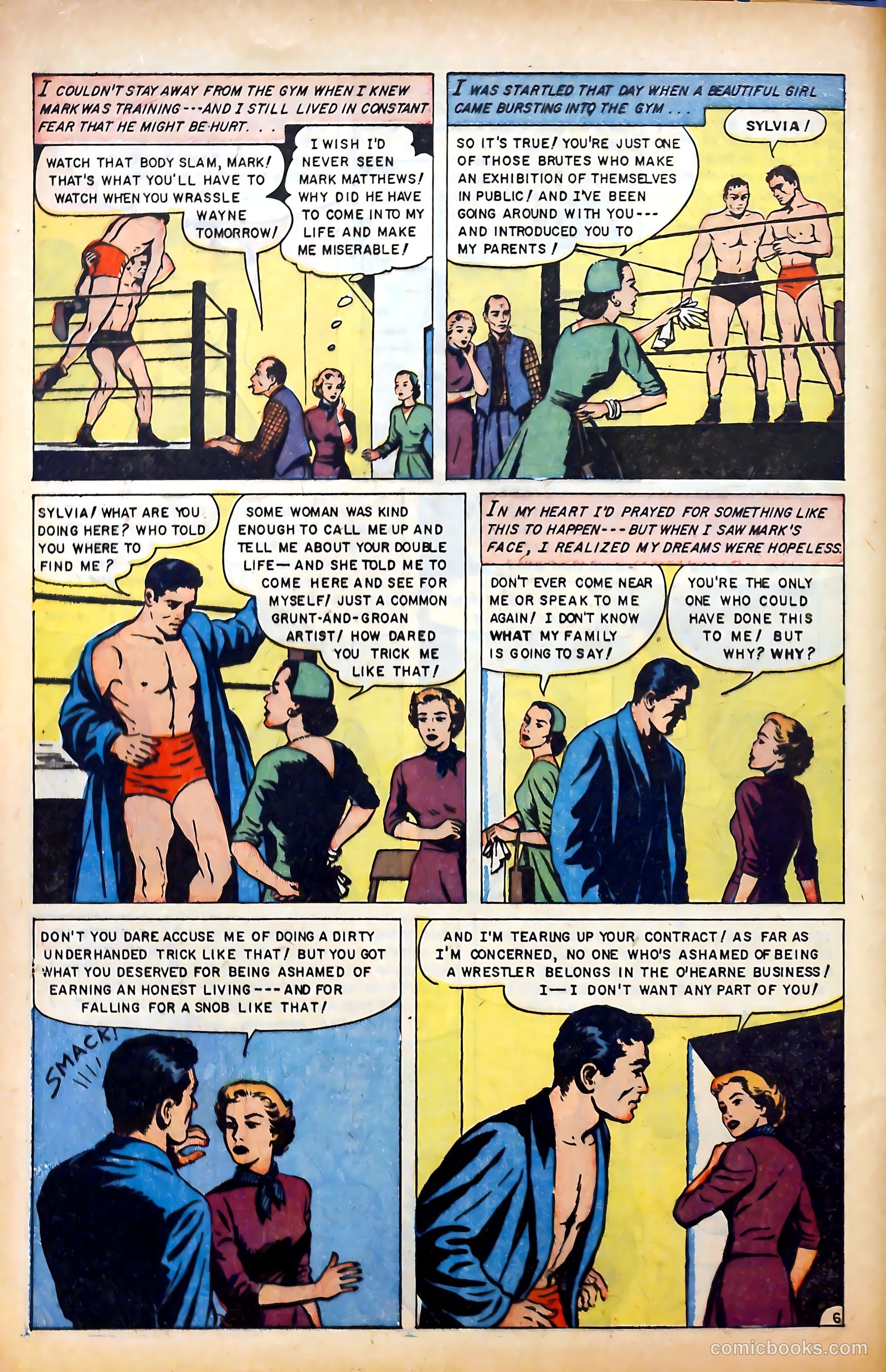 Glamorous Romances #77 (1954) — page 8 of 36