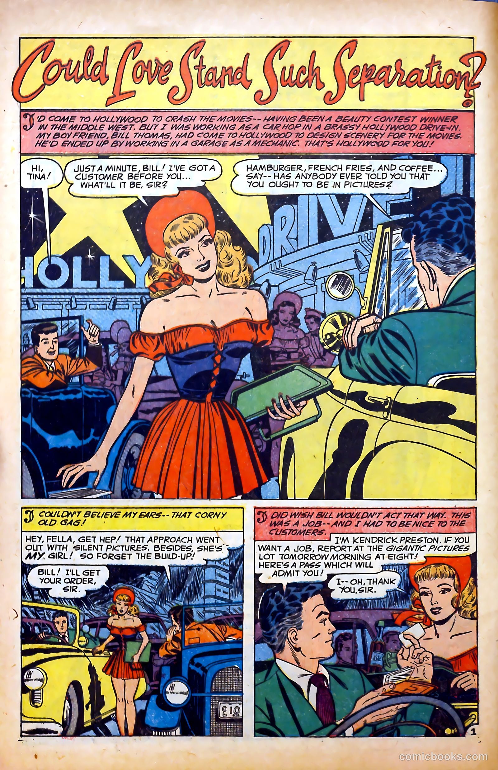 Glamorous Romances #77 (1954) — page 10 of 36