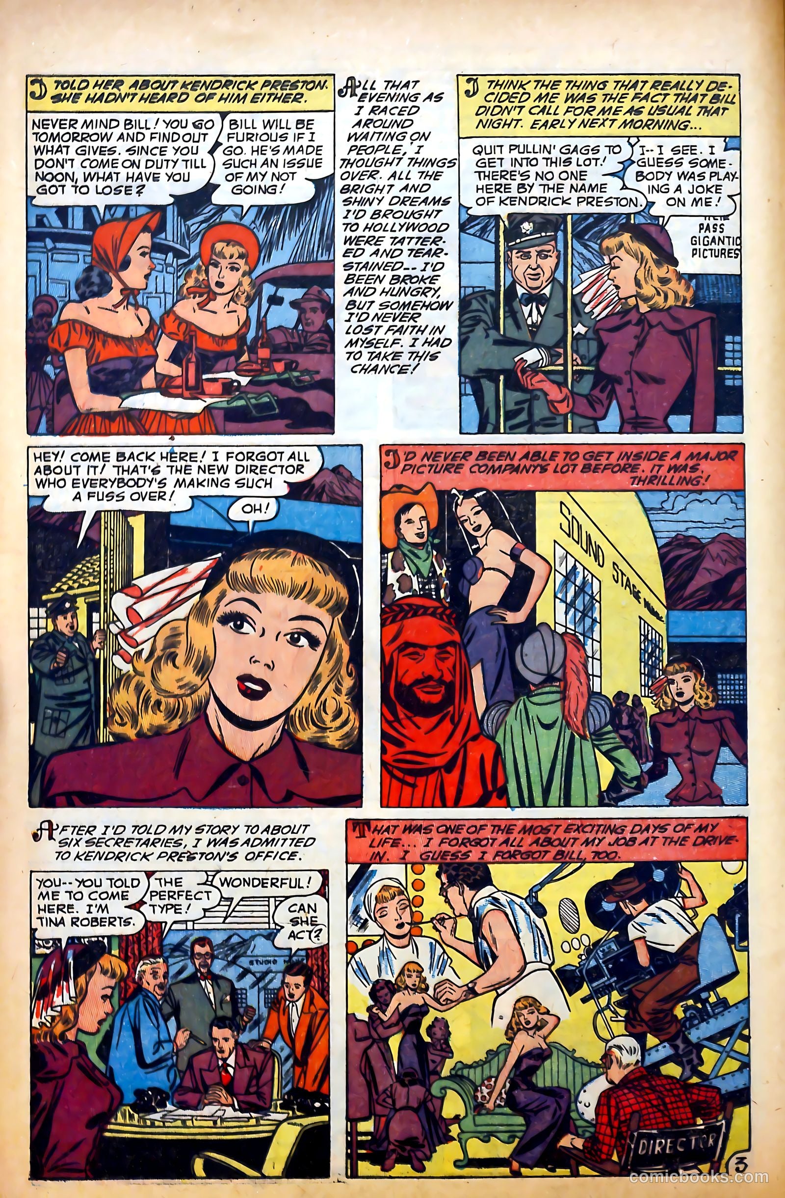 Glamorous Romances #77 (1954) — page 12 of 36