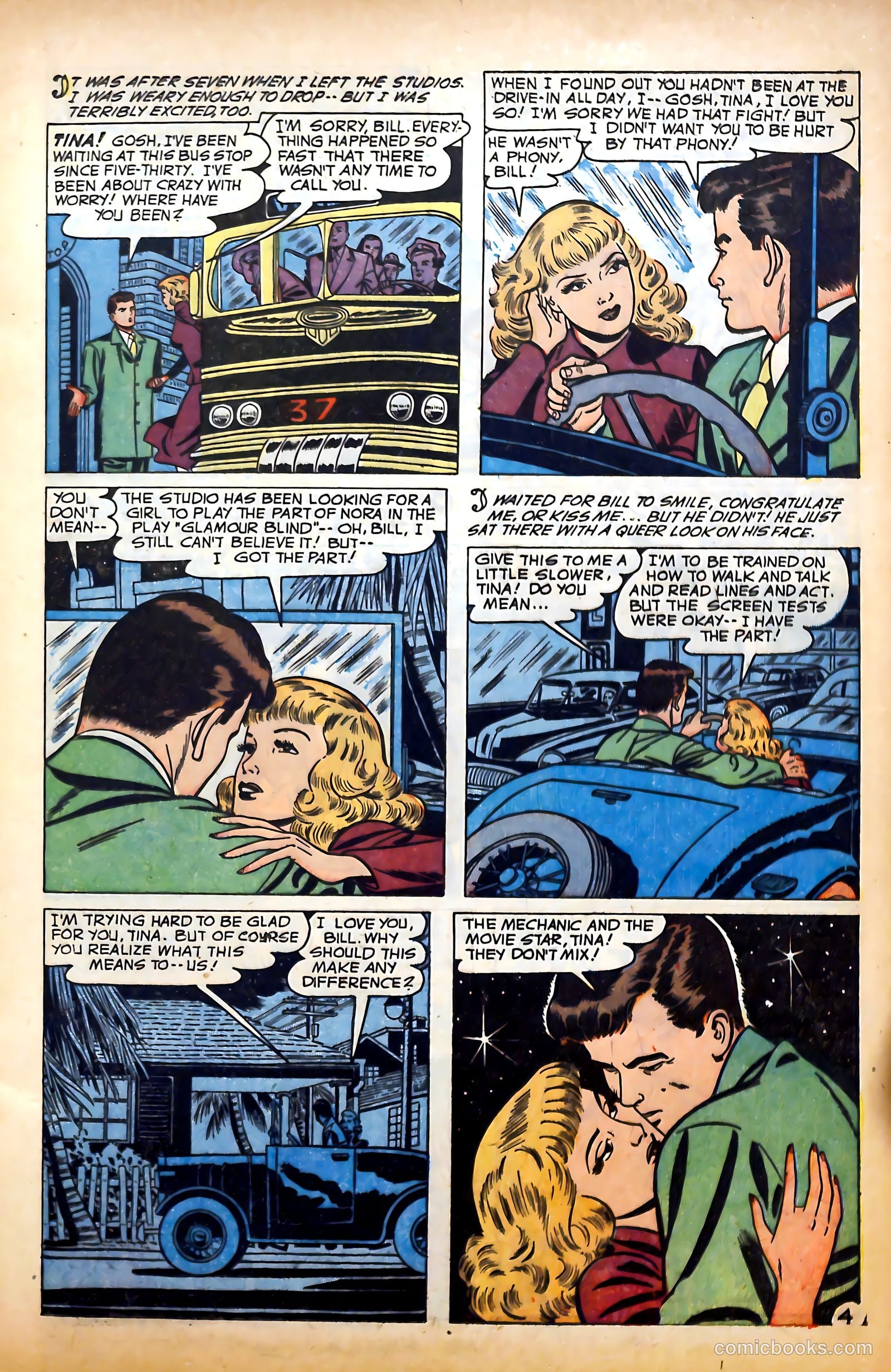 Glamorous Romances #77 (1954) — page 13 of 36
