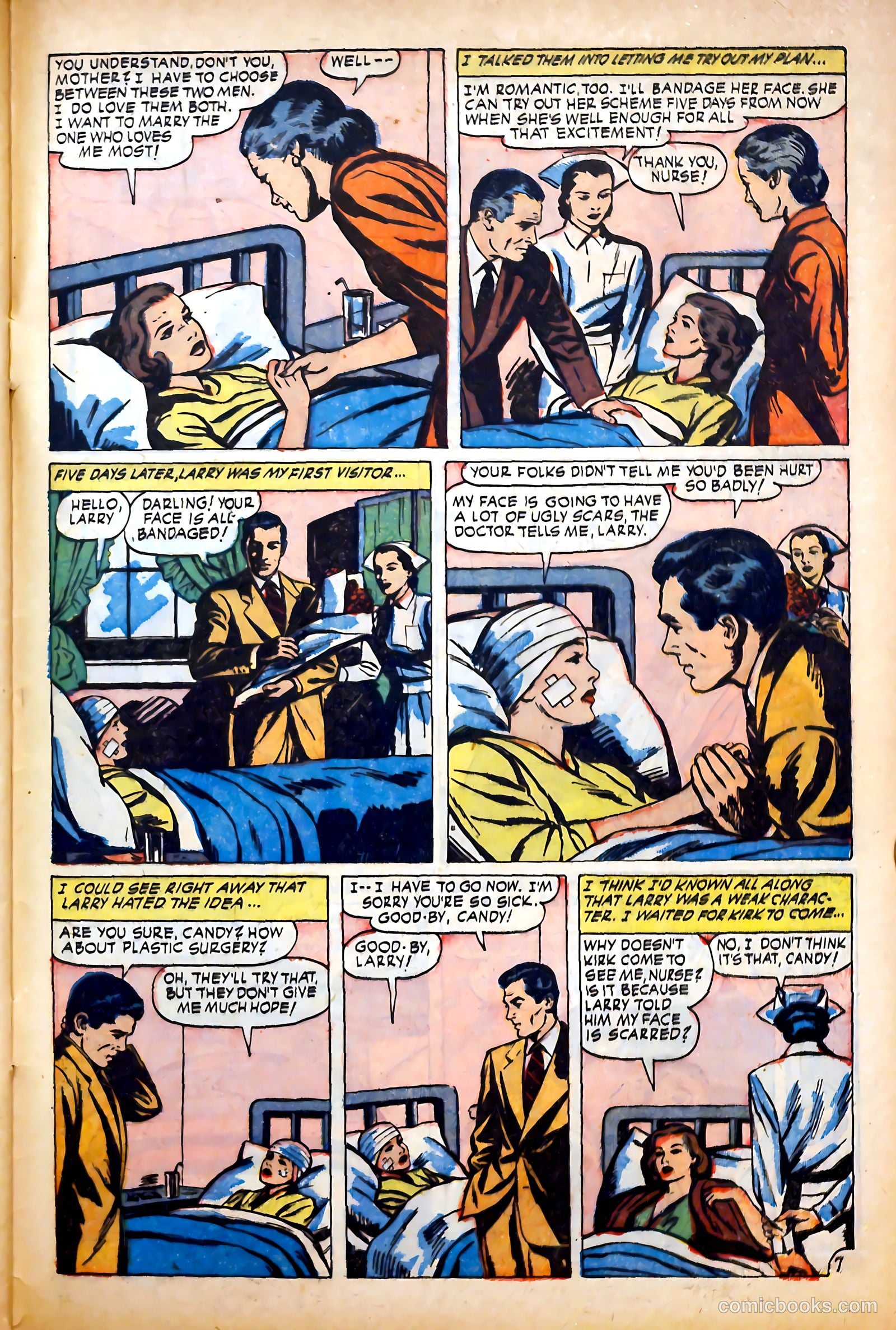 Glamorous Romances #77 (1954) — page 33 of 36