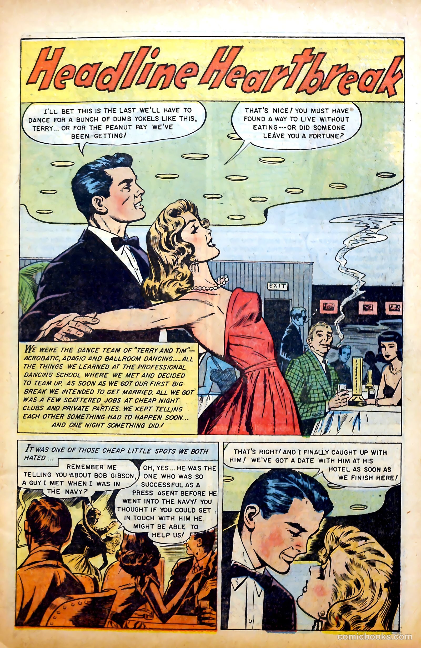 Glamorous Romances #78 (1954) — page 3 of 36