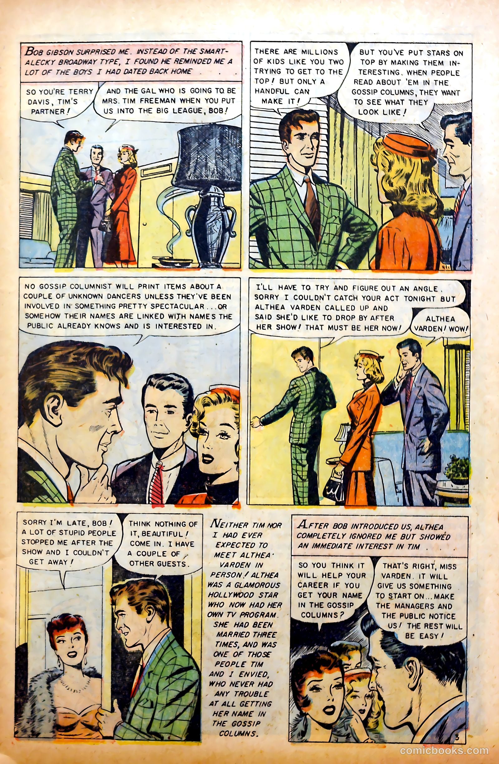 Glamorous Romances #78 (1954) — page 5 of 36